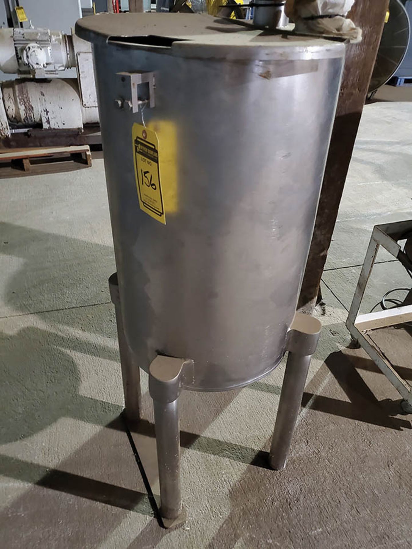 (2) ROUND KETTLE AND SMALL PRESSURE VESSEL - Image 9 of 11