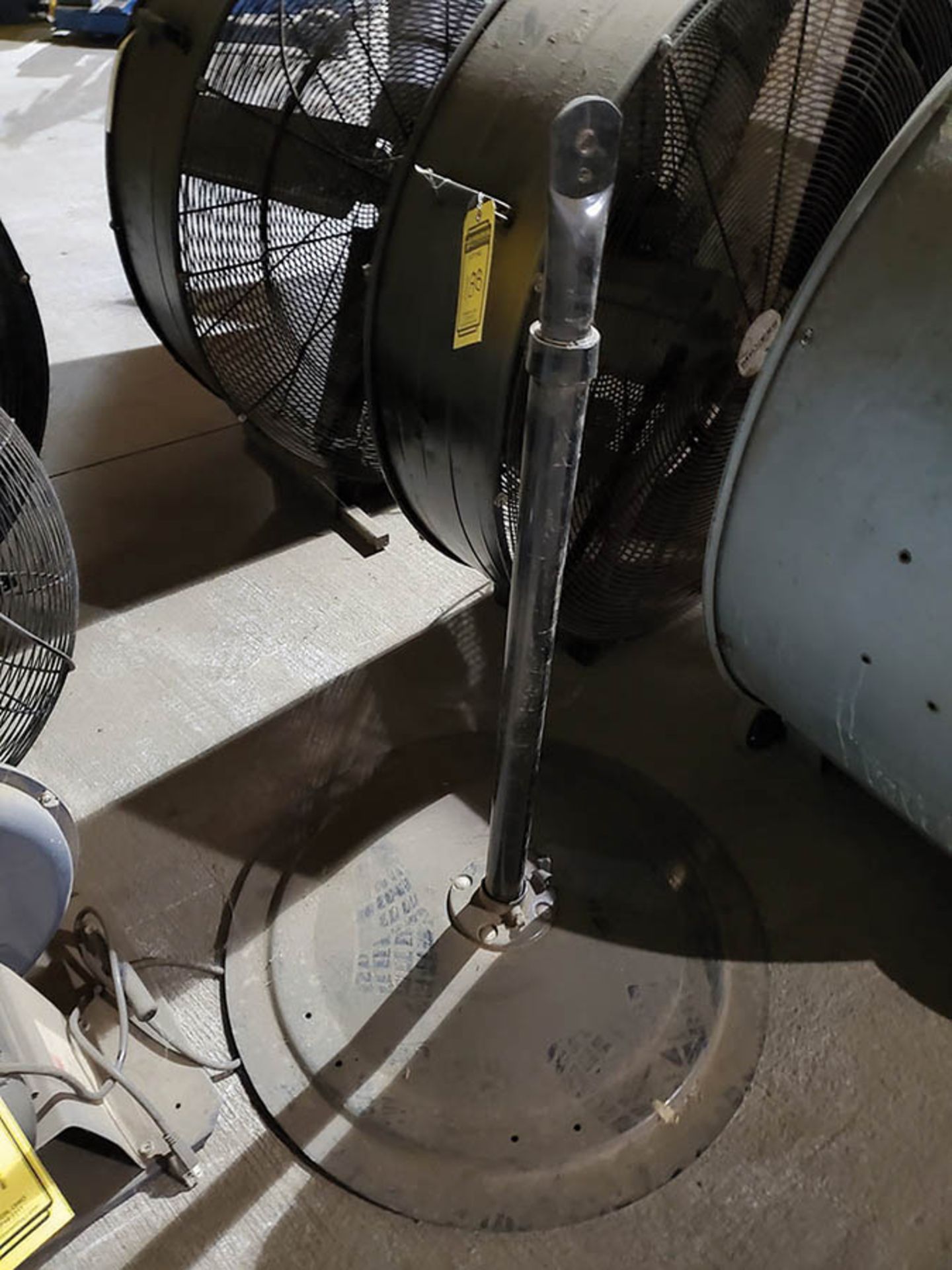 (2) PEDESTAL FANS (NOT MOUNTED) , DAYTON FUME EXHAUSTER AND PEDESTAL - Image 5 of 5