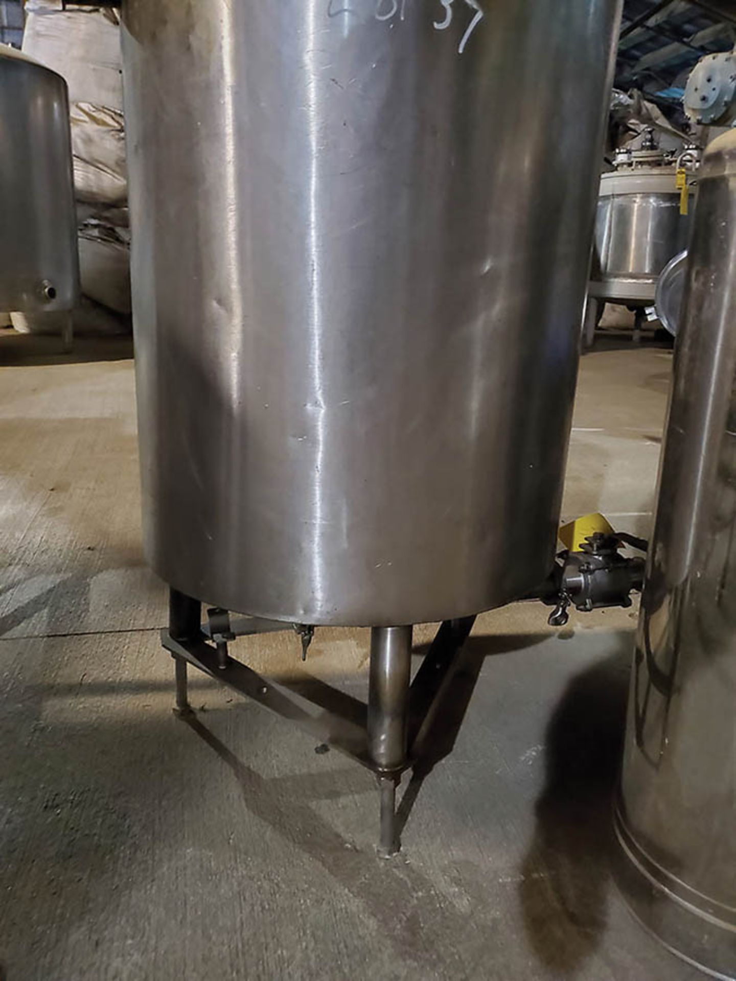 (2) ROUND KETTLE AND SMALL PRESSURE VESSEL - Image 2 of 11