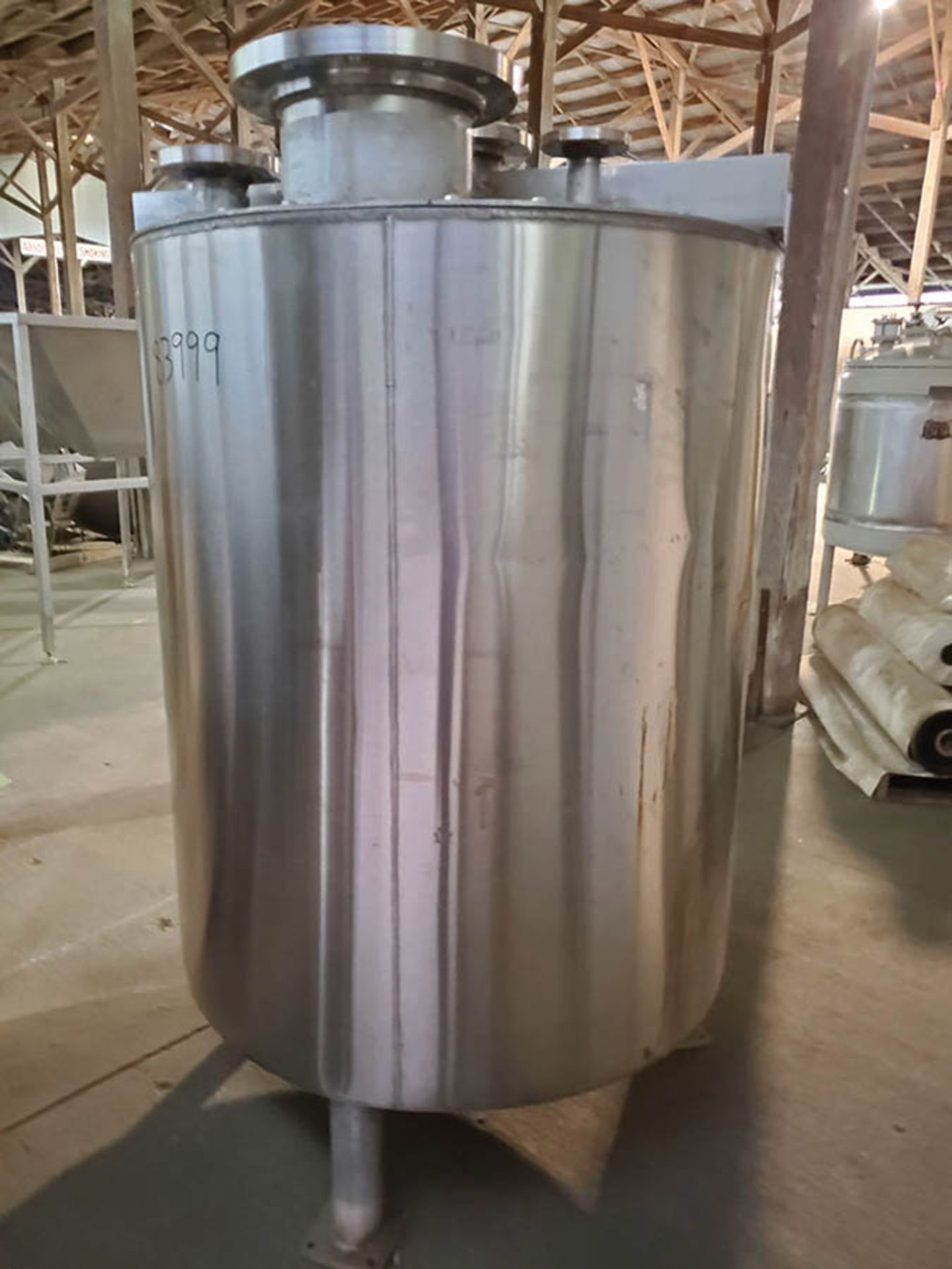 LEE 250 GALLON STAINLESS STEEL VESSEL - Image 3 of 9