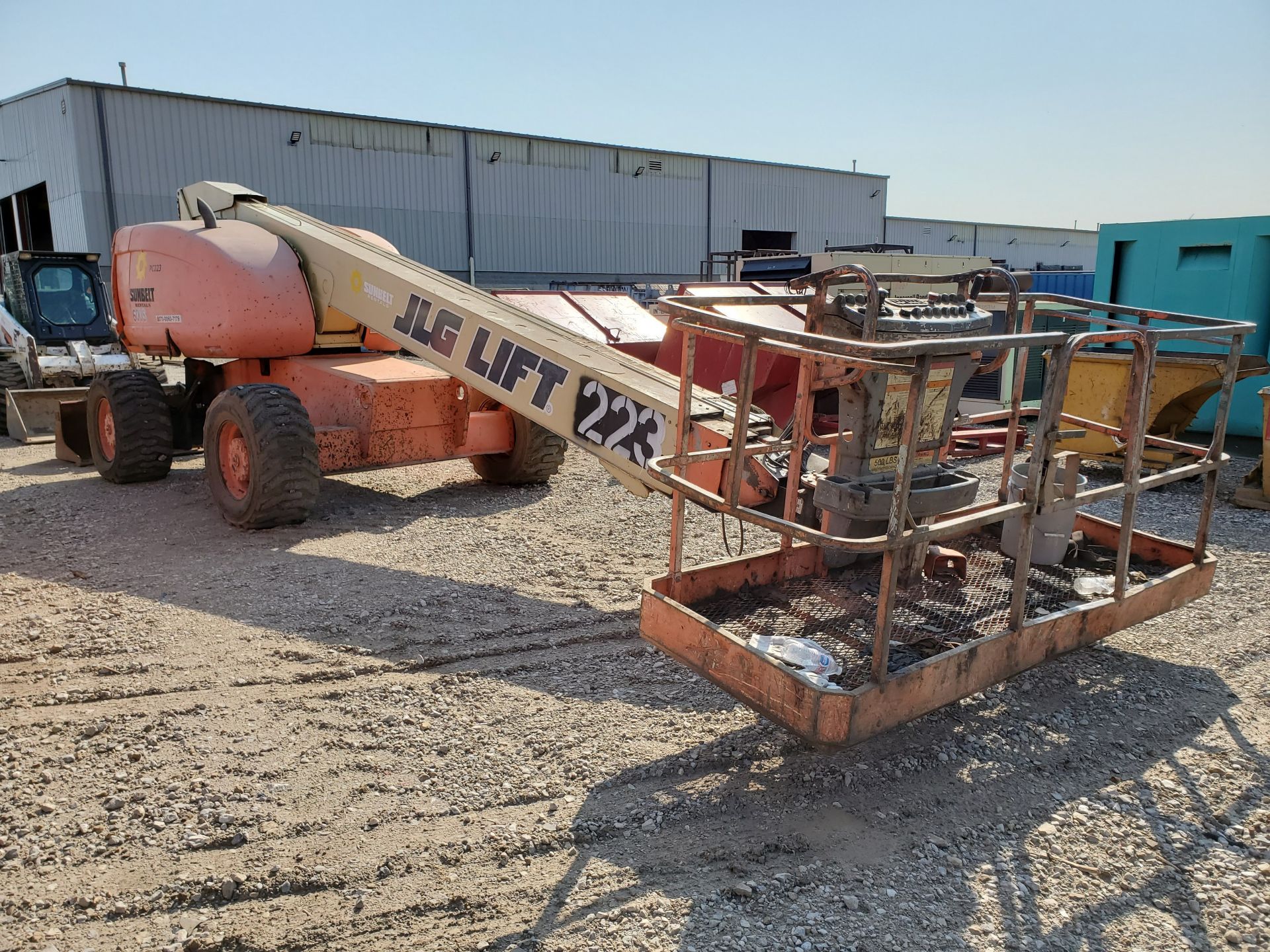 2000 JLG 600S ALL-TERRAIN MANLIFT BOOM, 60' MAX PLATFORM HEIGHT, 49' HORIZONTAL REACH, 1,000 LB - Image 9 of 16