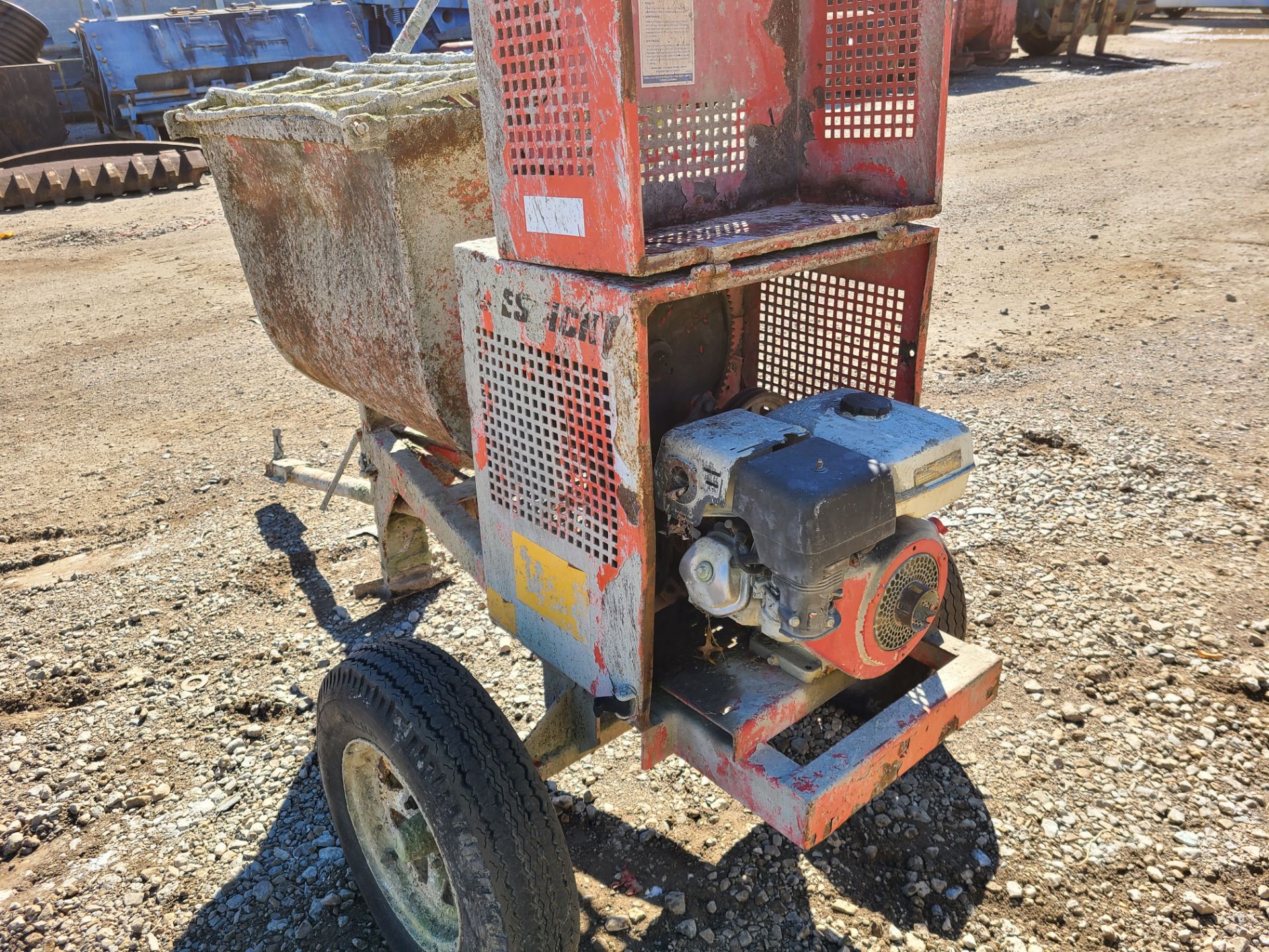 TRAILER MOUNTED CONCRETE MORTAR MIXER - Image 2 of 2