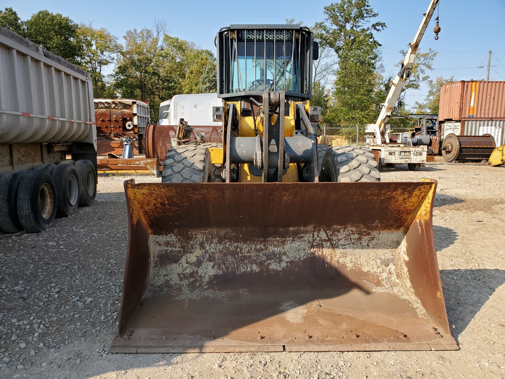 JOHN DEERE 544J ARTICULATING FRONT END LOADER WITH BUCKET, PNEUMATIC TIRES, PIN# DW544JZ604604, - Image 5 of 20