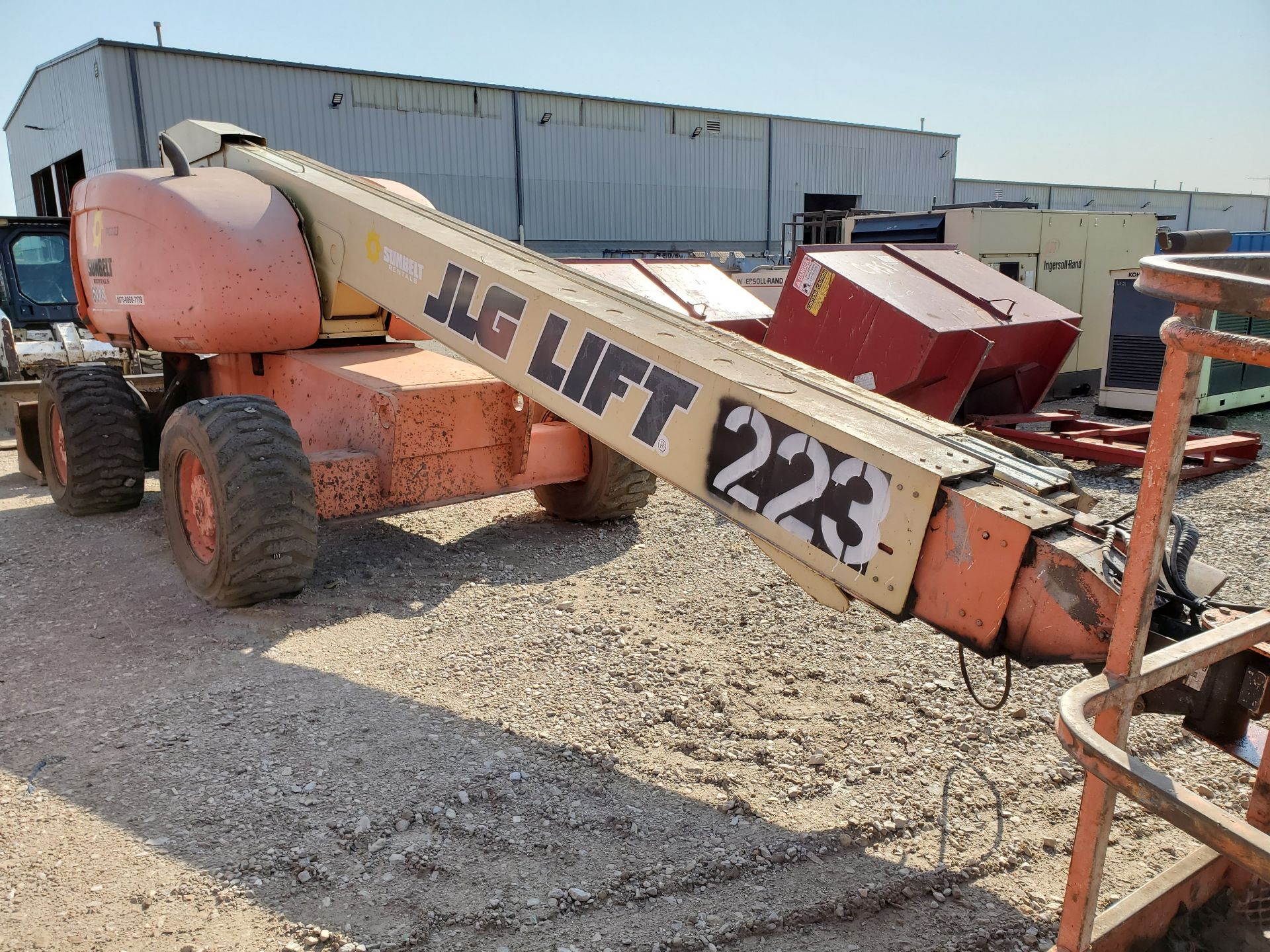 2000 JLG 600S ALL-TERRAIN MANLIFT BOOM, 60' MAX PLATFORM HEIGHT, 49' HORIZONTAL REACH, 1,000 LB - Image 8 of 16