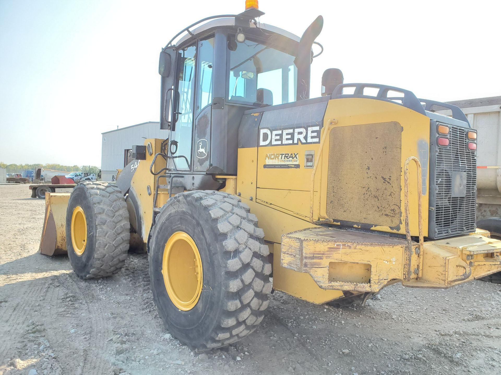 JOHN DEERE 544J ARTICULATING FRONT END LOADER WITH BUCKET, PNEUMATIC TIRES, PIN# DW544JZ604604, - Image 12 of 20