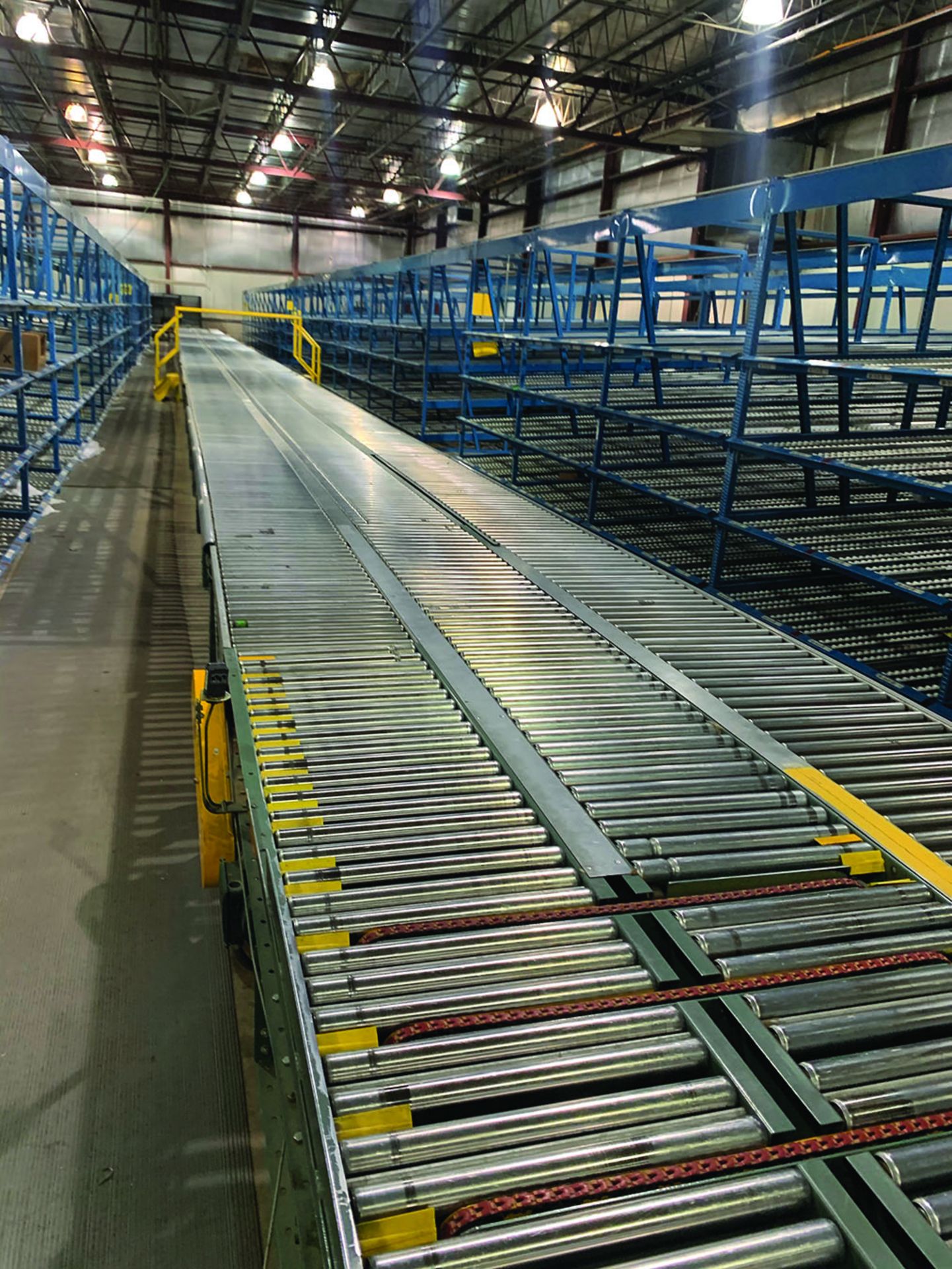 HYTROL POWER ROLLING CONVEYOR, VARIOUS WIDTH 36''-14'', WITH LASER SENSORS AND MULTIDIRECTIONAL - Image 12 of 13