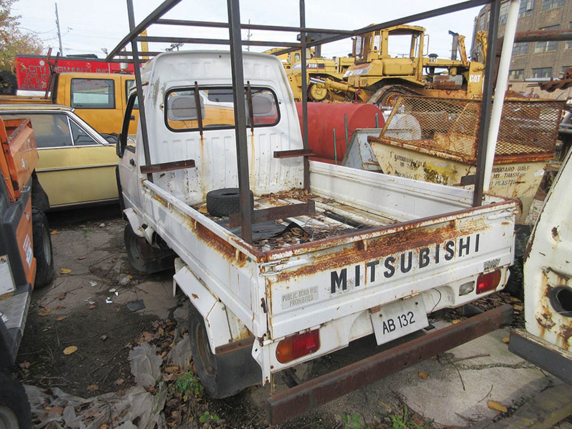 MITSUBISHI 2-SEAT FACTORY SERVICE VEHICLE, 6' BED - Image 4 of 6