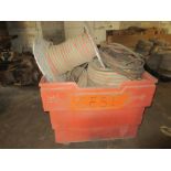 PLASTIC CART W/ ASSORTED TORCH HOSE