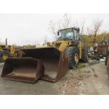 CATERPILLAR 980G SERIES II WHEEL LOADER, 29.5 - 25 TIRES, 134'' W. BUCKET, PIN# CAT0980G0AWH00860