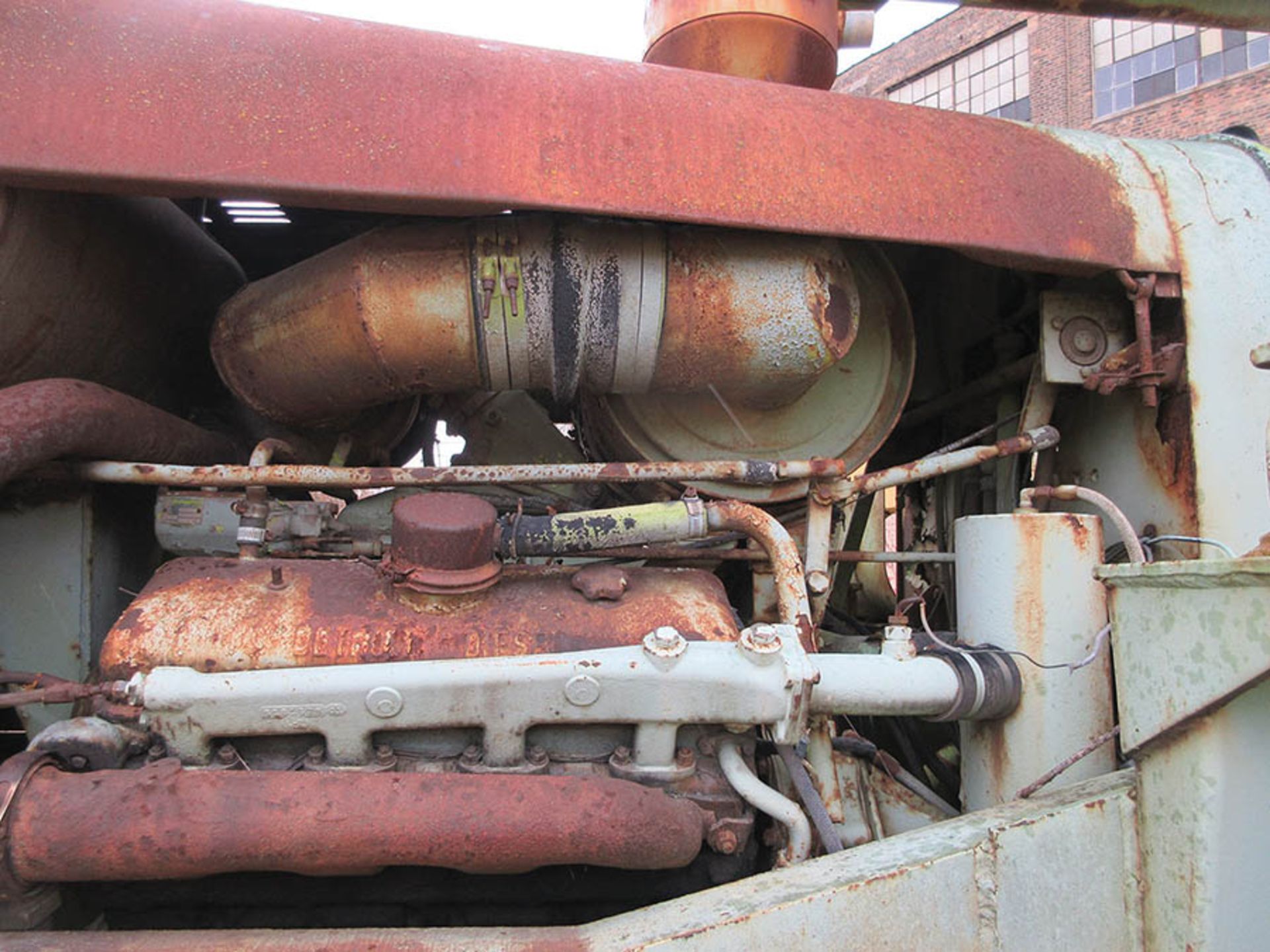 TEREX 82-40 DA T DOZER, V-8 DETROIT DIESEL, 24'' W. TRACK, S/N 56490, 140'' W. BLADE, GW DUAL - Image 10 of 13