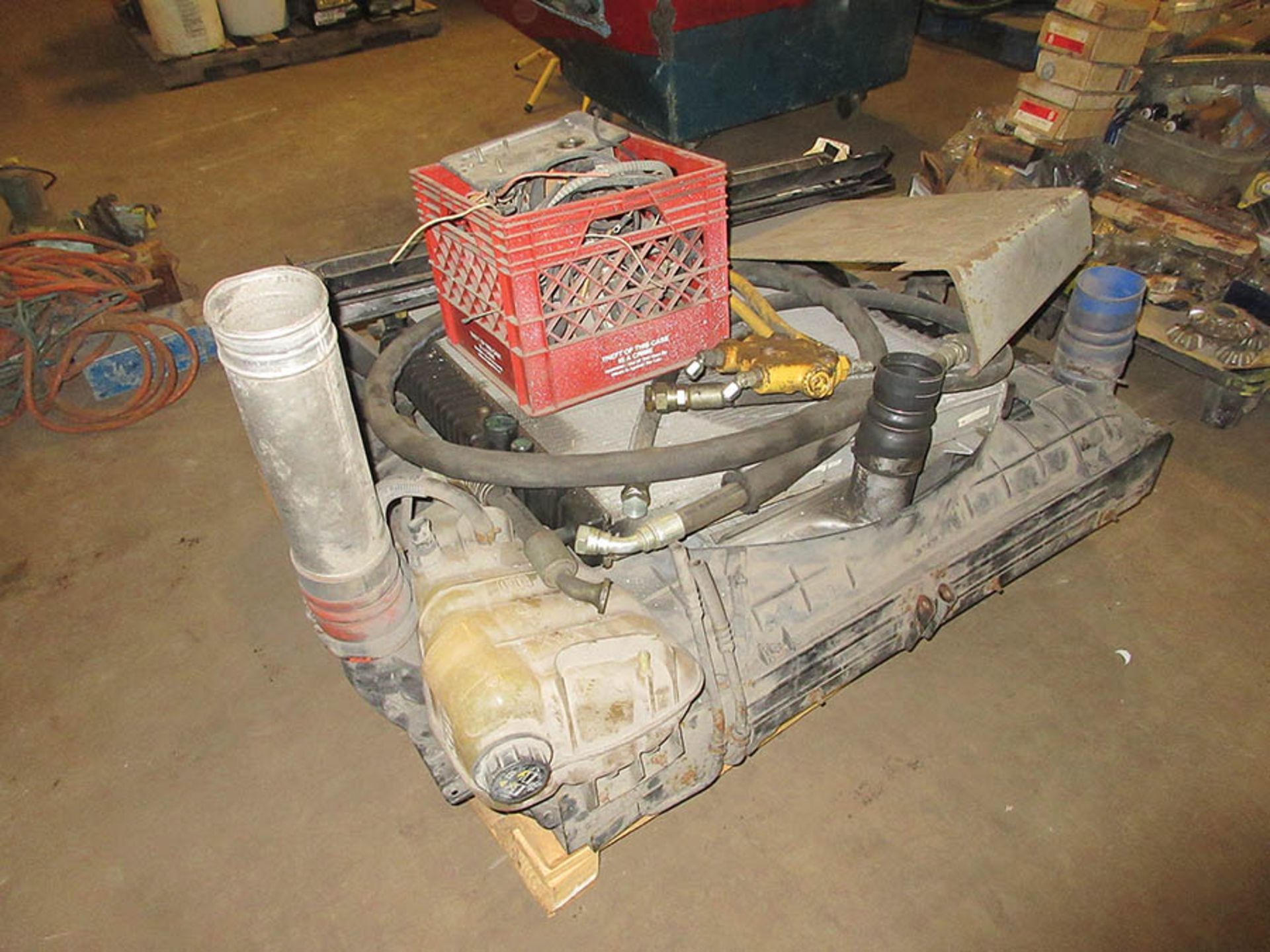 PALLET W/ ASSORTED TRUCK RADIATORS, OTHER PARTS - Image 2 of 2