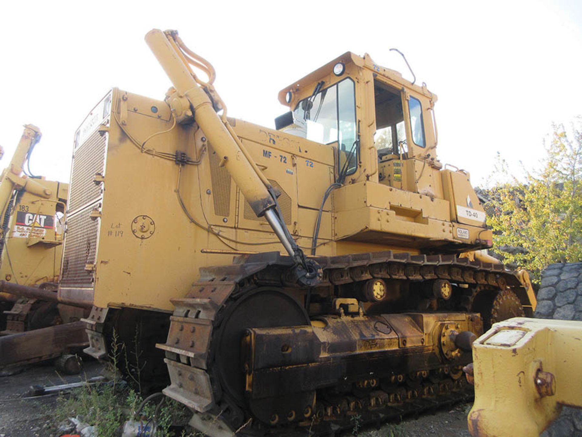 DRESSTA TD40 DOZER, INTERNATIONAL-HOUGH DRESSER INDUSTRIES INC., S/N 73203, 19,280 HRS., ENCLOSED - Image 2 of 28