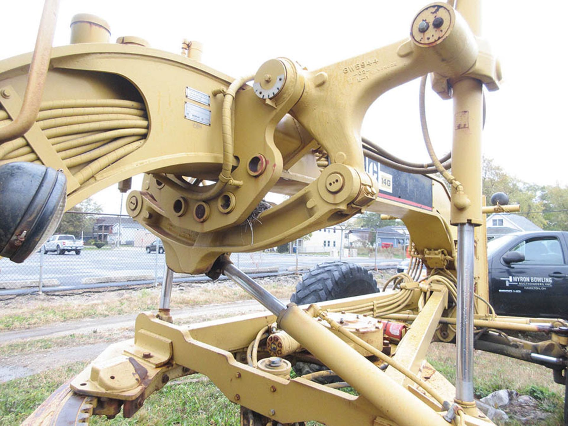 CATERPILLAR 14G MOTOR GRADER, 20.5 R25 TIRES, 14'.4 BLADE, 99'' W. 7-FINGER RIPPER ATTACHMENT - Image 18 of 23