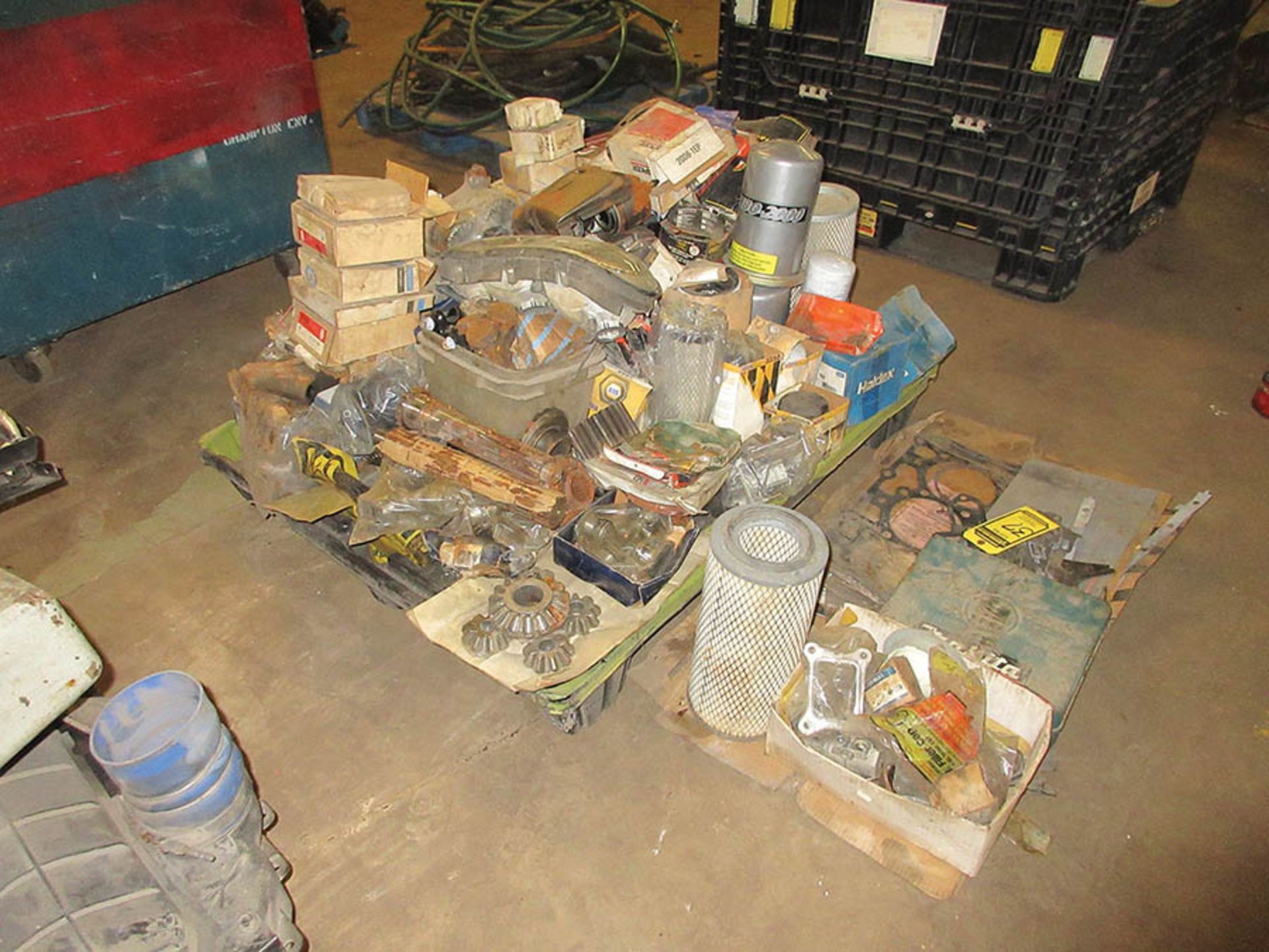 PALLET W/ ASSORTED EQUIPMENT/ TRUCK PARTS - Image 2 of 2