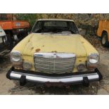 1974 MERCEDES BENZ 2-DOOR COUPE AUTOMOBILE, 70,506 MILES, VIN# 11407312102847