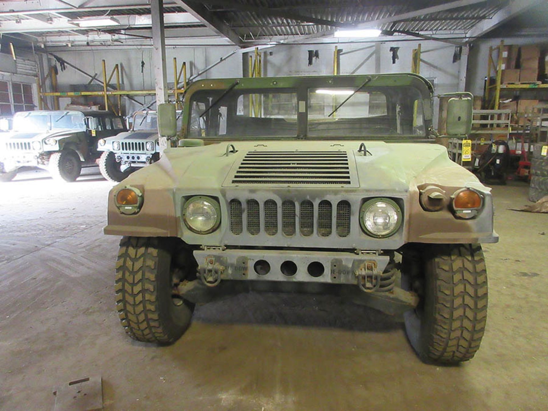 MILITARY HUMVEE, MODEL N626, 4 X 4, 4-DOOR, 5,200 LB. CURB WT., 2,500 LB. MAX. PAYLOAD, 6.4 L. V-8 - Image 2 of 11