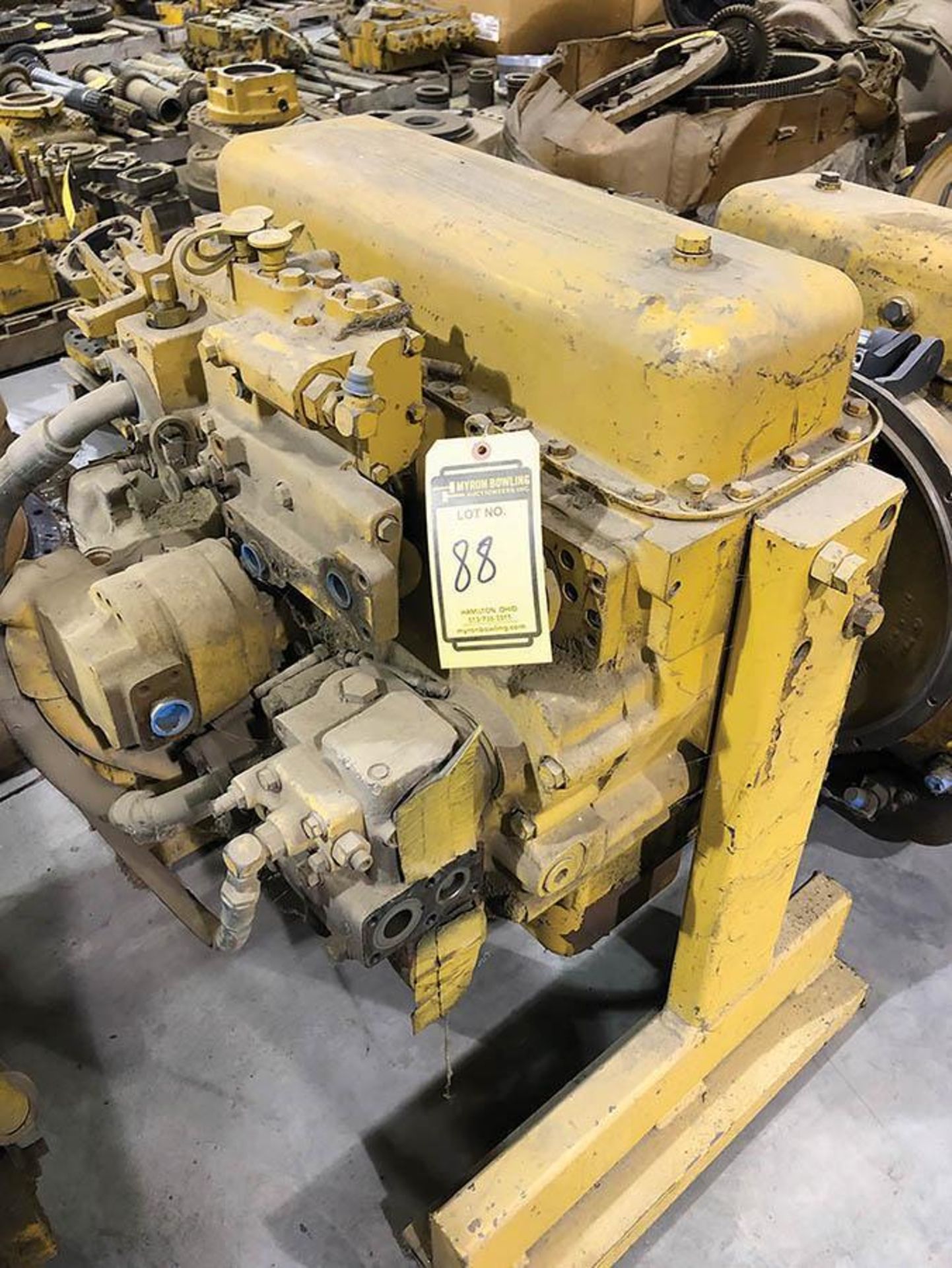 CATERPILLAR 973 HYDRASTAT TRANSMISSION, COMPLETE