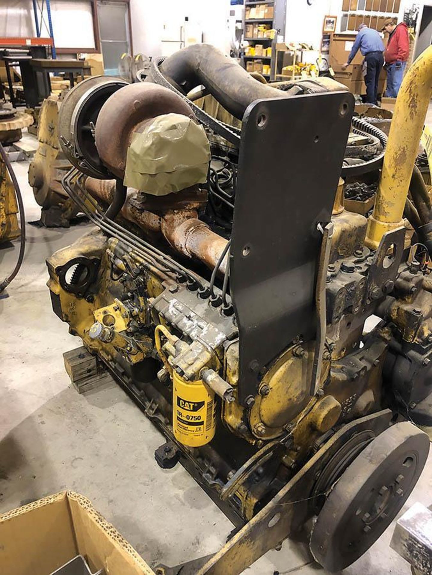 CATERPILLAR 637E REAR ENGINE, COMPLETE (RUNS) - Image 4 of 4