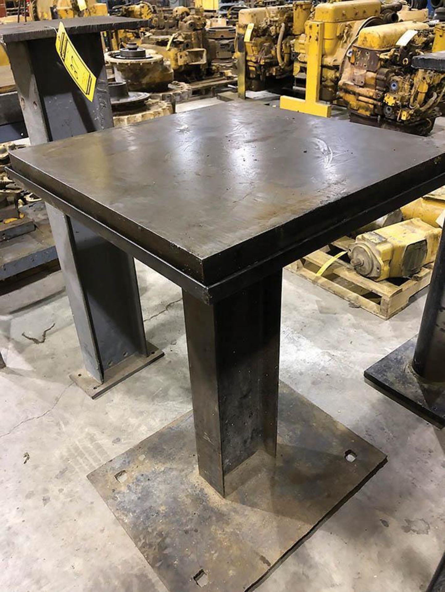 STEEL SURFACE PLATE ON STEEL STAND