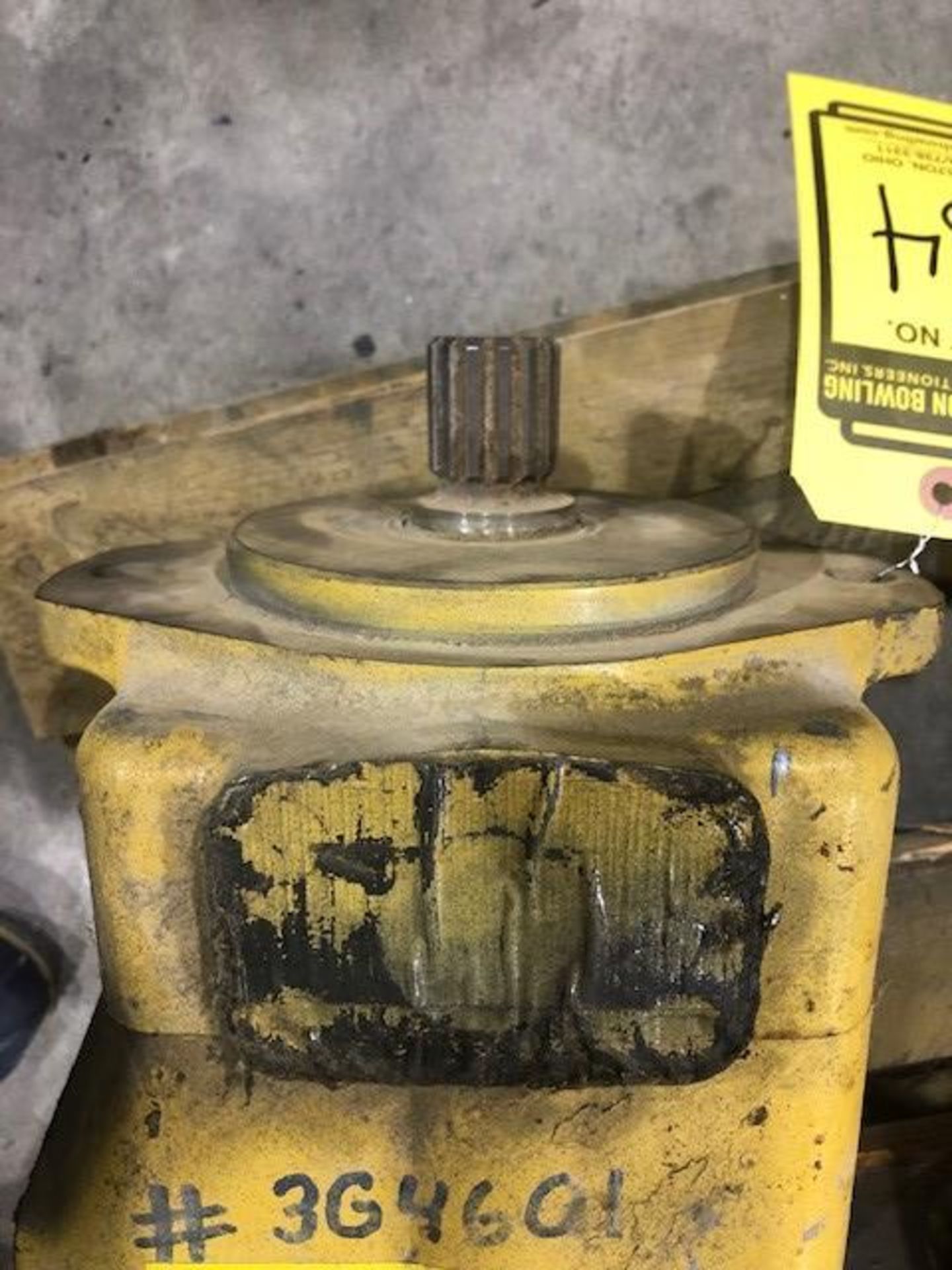 CATERPILLAR 631C HYDRAULIC PUMP, REBUILT - Image 2 of 2