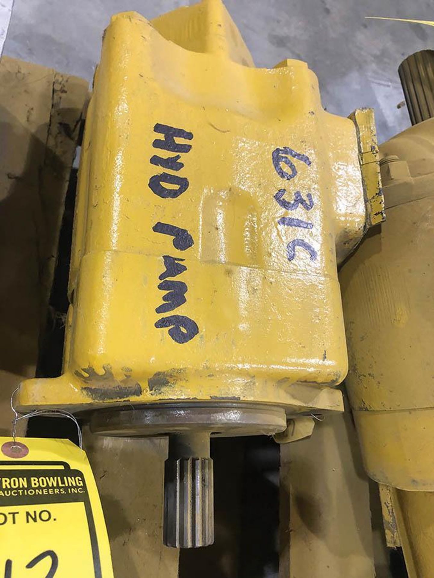 CATERPILLAR 631C HYDRAULIC PUMP, REBUILT