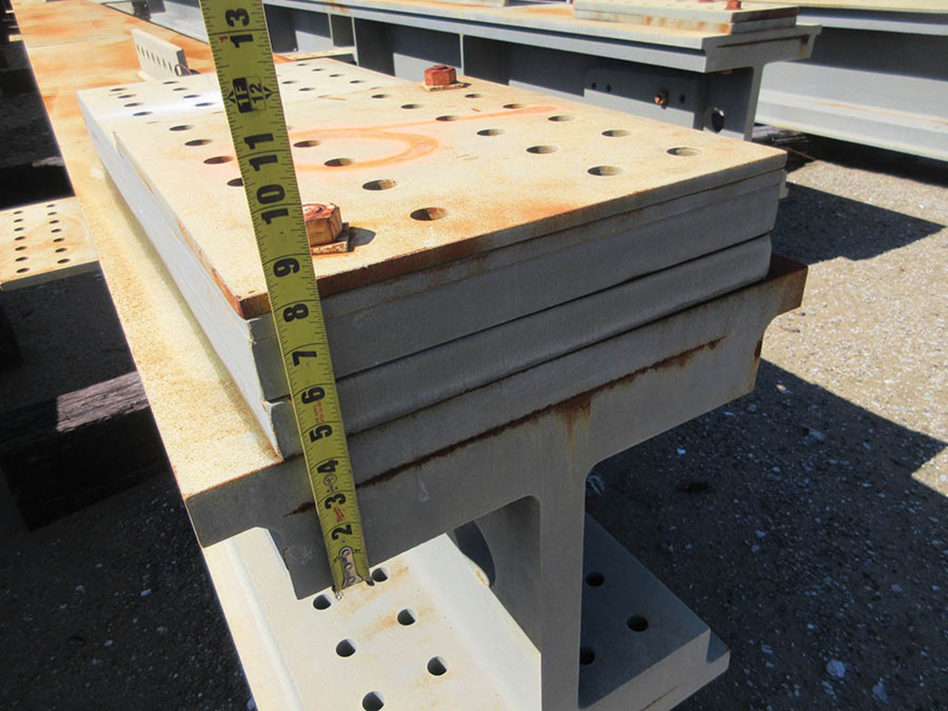 SMALLER LOT OF STRUCTURAL STEEL: BEAMS, HANDRAIL, BEAMS UP TO 654'' X 21'' X 20'' X 4'' AND - Image 15 of 15