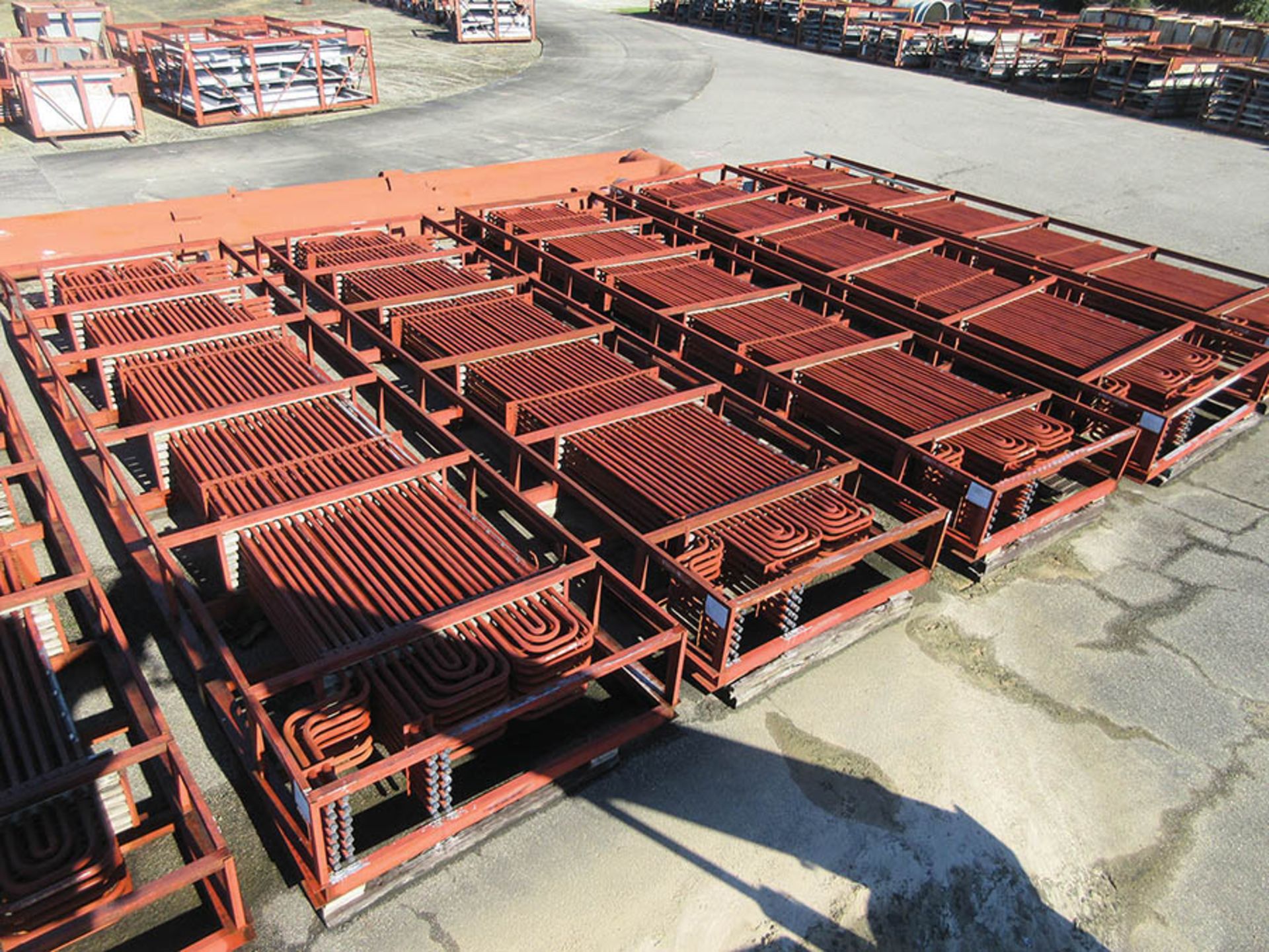 (12) ECONOMIZERS/ CRATED PIPE PANELS, 11,440 - 13,289 LB. EACH, LOCATION: GRID 4I & 4J