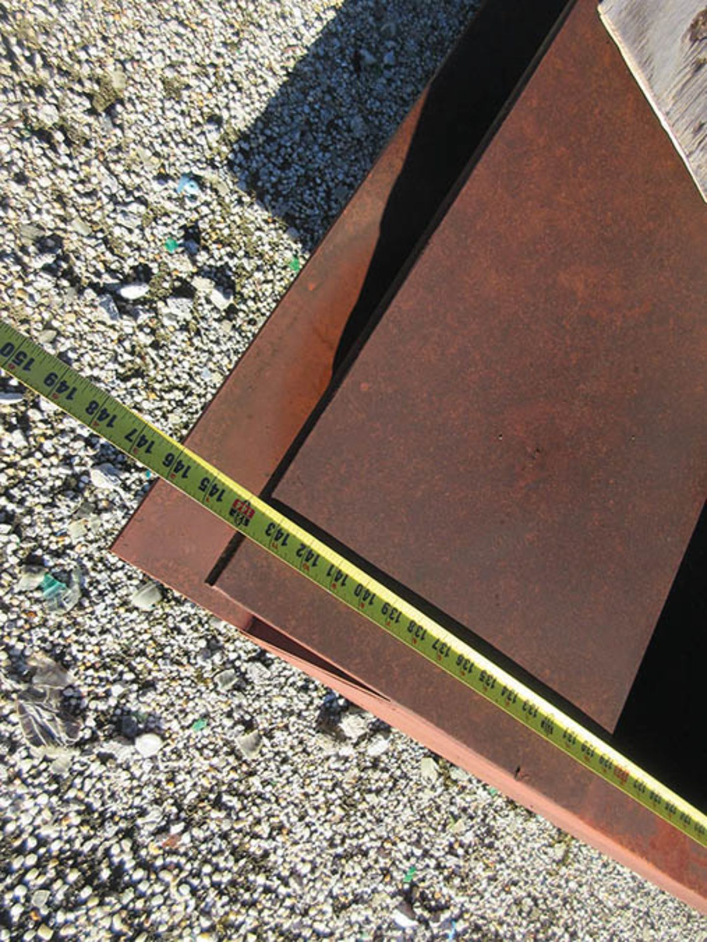 LARGE LOT OF STRUCTURAL STEEL; SOME INDIVIDUAL PIECE EXAMPLE WEIGHTS, 16,500 LB., 9,000 LB., 15, - Image 13 of 18