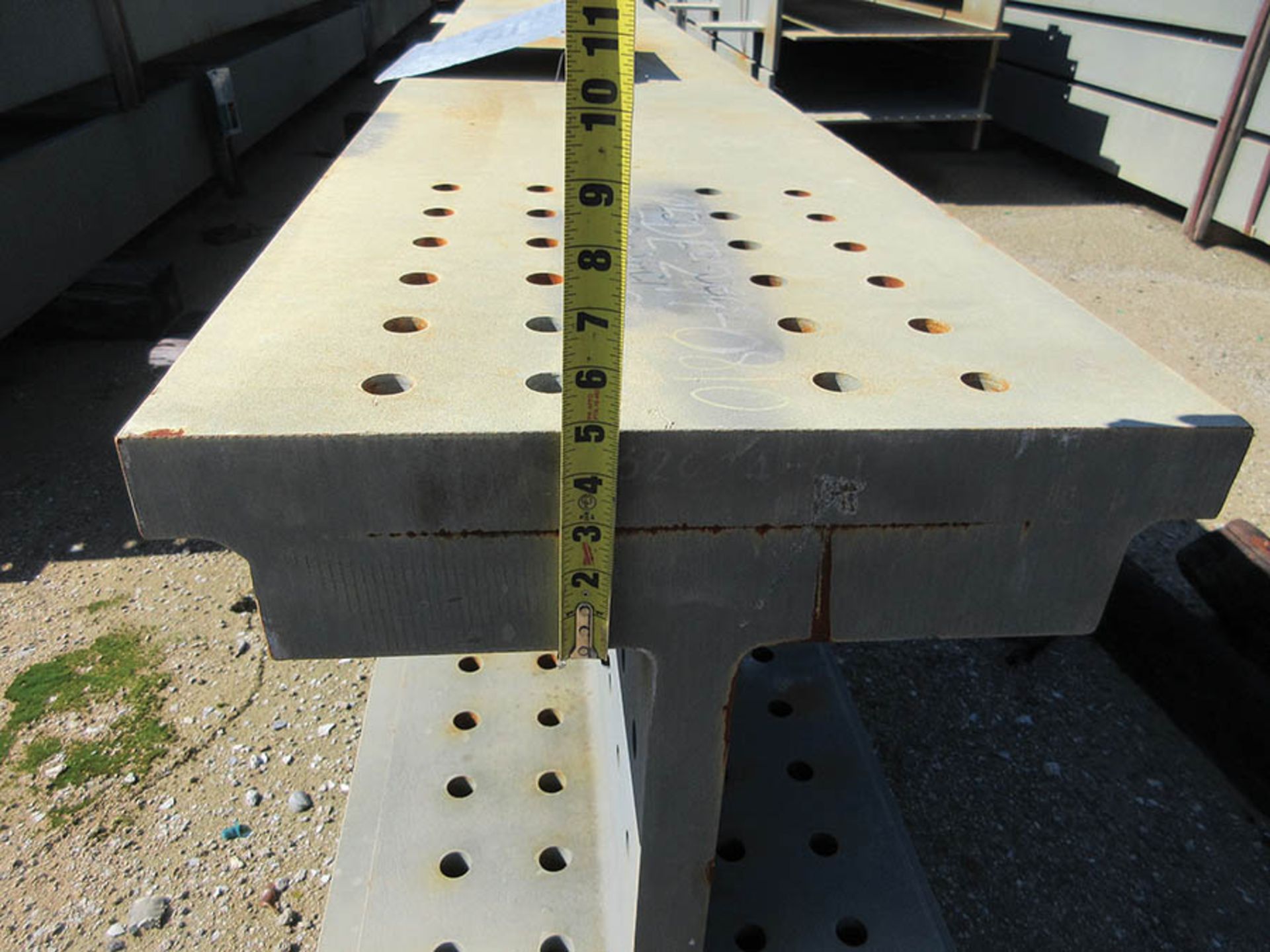 LARGE LOT OF STRUCTURAL STEEL: BEAMS, COLUMNS, BRACES: BEAMS UP TO 654'' X 22'' X 20'' X 5'', - Image 11 of 18