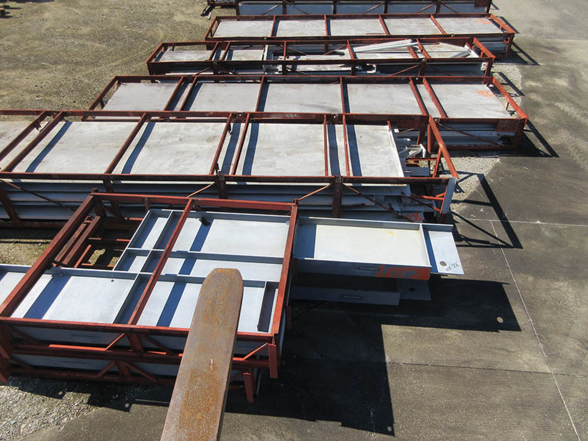 LOT OF STRUCTURAL STEEL: BEAMS UP TO 1115'' X 47'' X 12'' X 1 1/4'', LOCATION: GRIDS 2IA & 2JA - Image 3 of 3