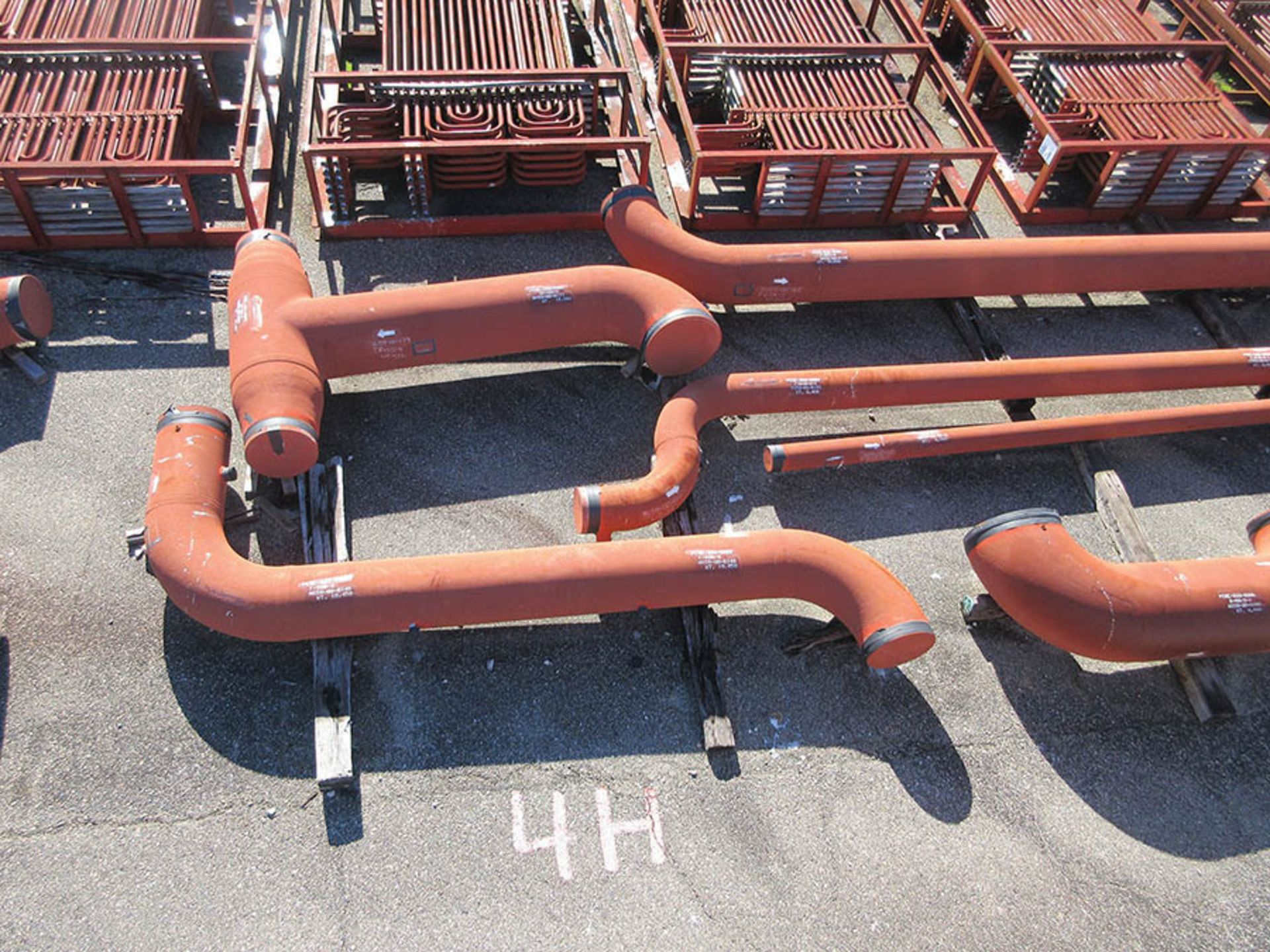 LOT OF ASSORTED PIPE: 8'' - 28'' DIA., 4,790 LB. - 46,575 LB., LOCATION: GRID 4H - 4I - Image 2 of 4