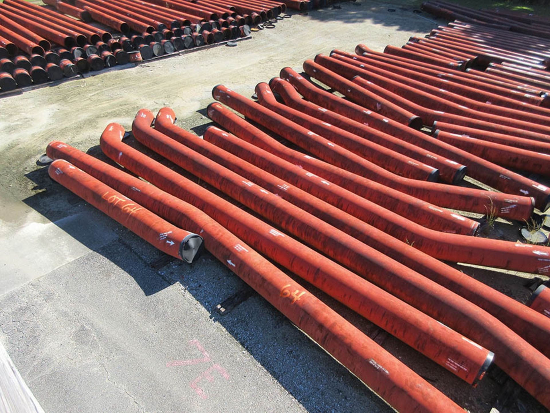 LARGE LOT OF ASSORTED PIPE: 24'', 26'' DIA. UP TO 500'', 7,177 LB., LOCATION: GRID 7E - Image 3 of 5