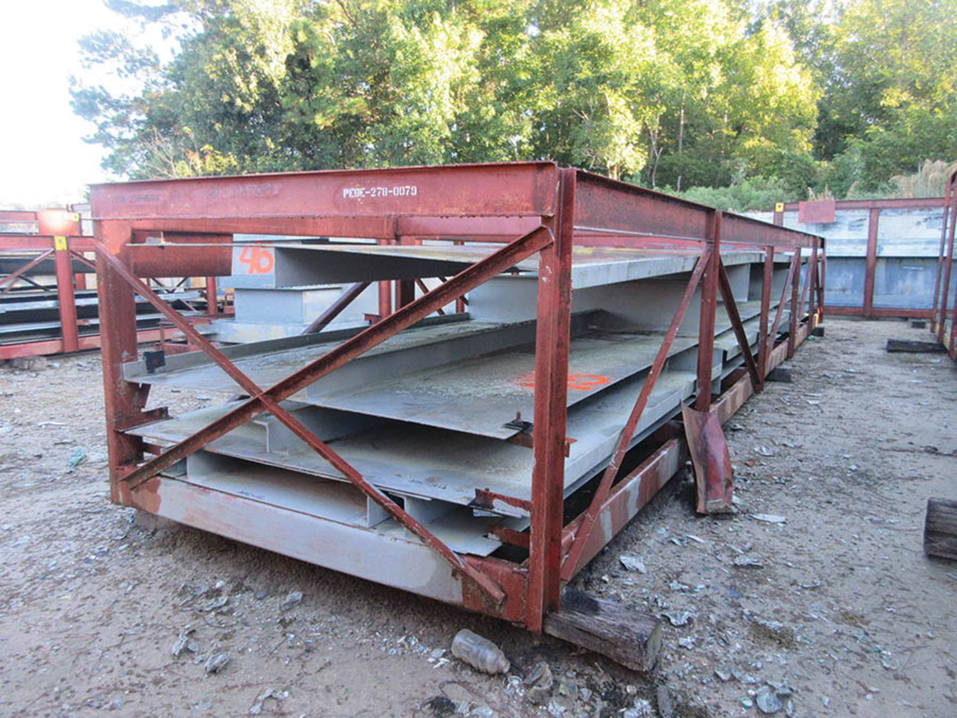 STRUCTURAL STEEL & DUCTING: DUCTING DIMENSIONS UP TO 388'' X 88'' X 87'' - Image 10 of 12