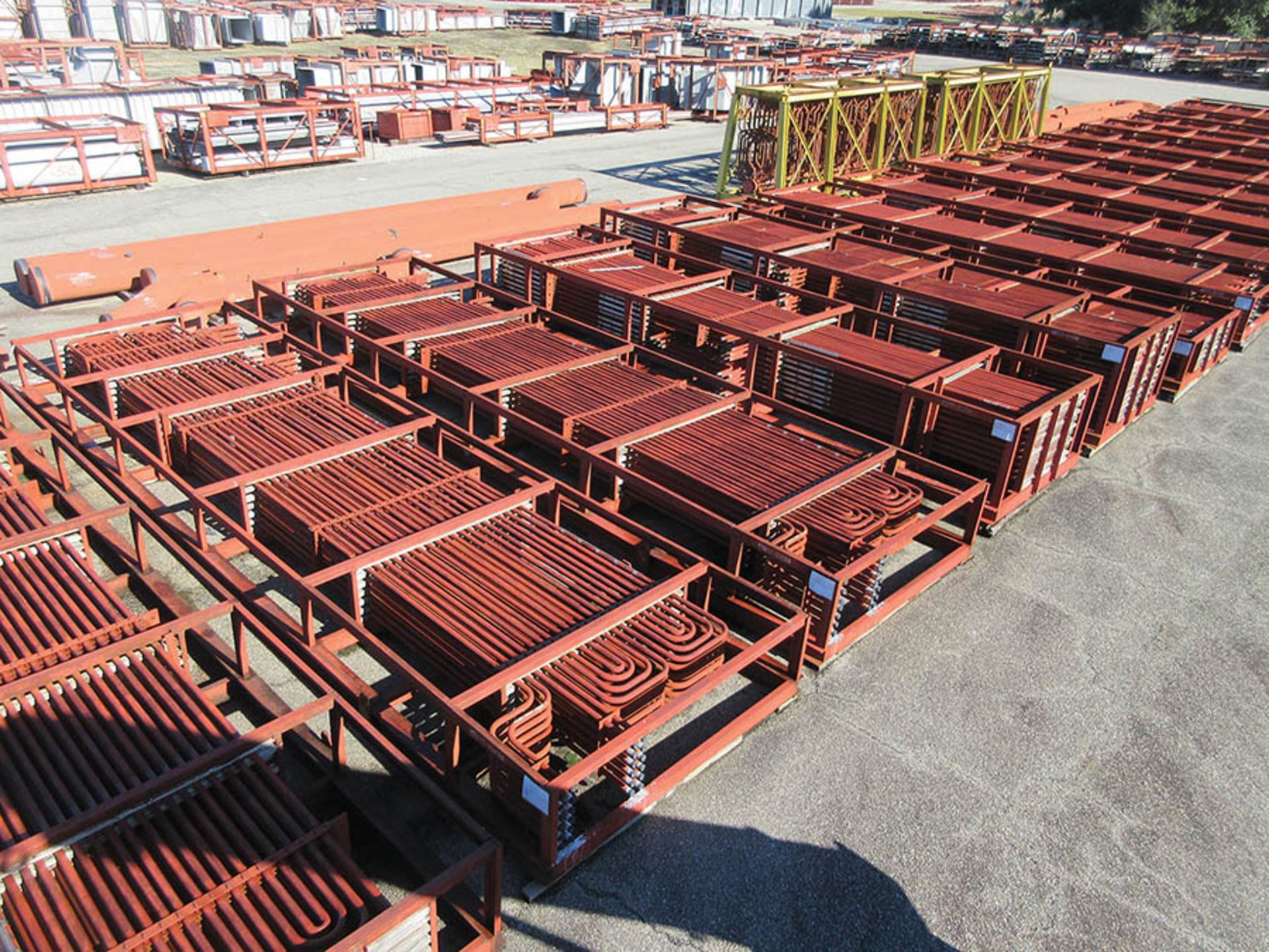 (8) ECONOMIZERS/ CRATED PIPE PANELS, 11,440 - 16,698 LB. EACH, LOCATION: GRID 4H