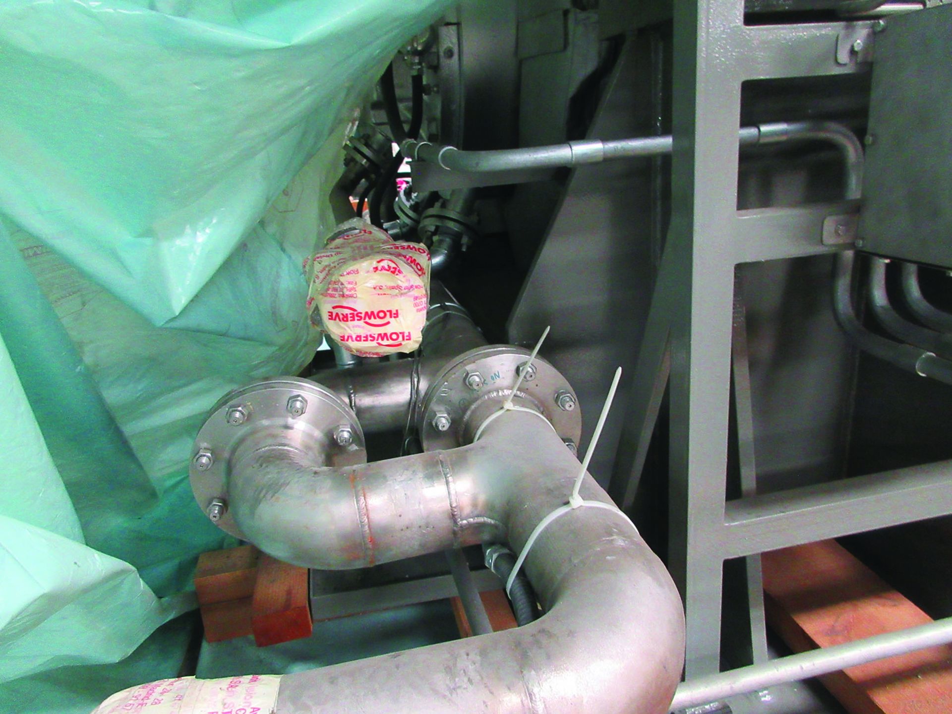 2008 FLOWSERVE BOILER FEED WATER PUMP, SIZE 80-CHTA-6, 5,500 RPM, CAP. 5,440 GPM, MAWT: 375° F, 11, - Image 3 of 10