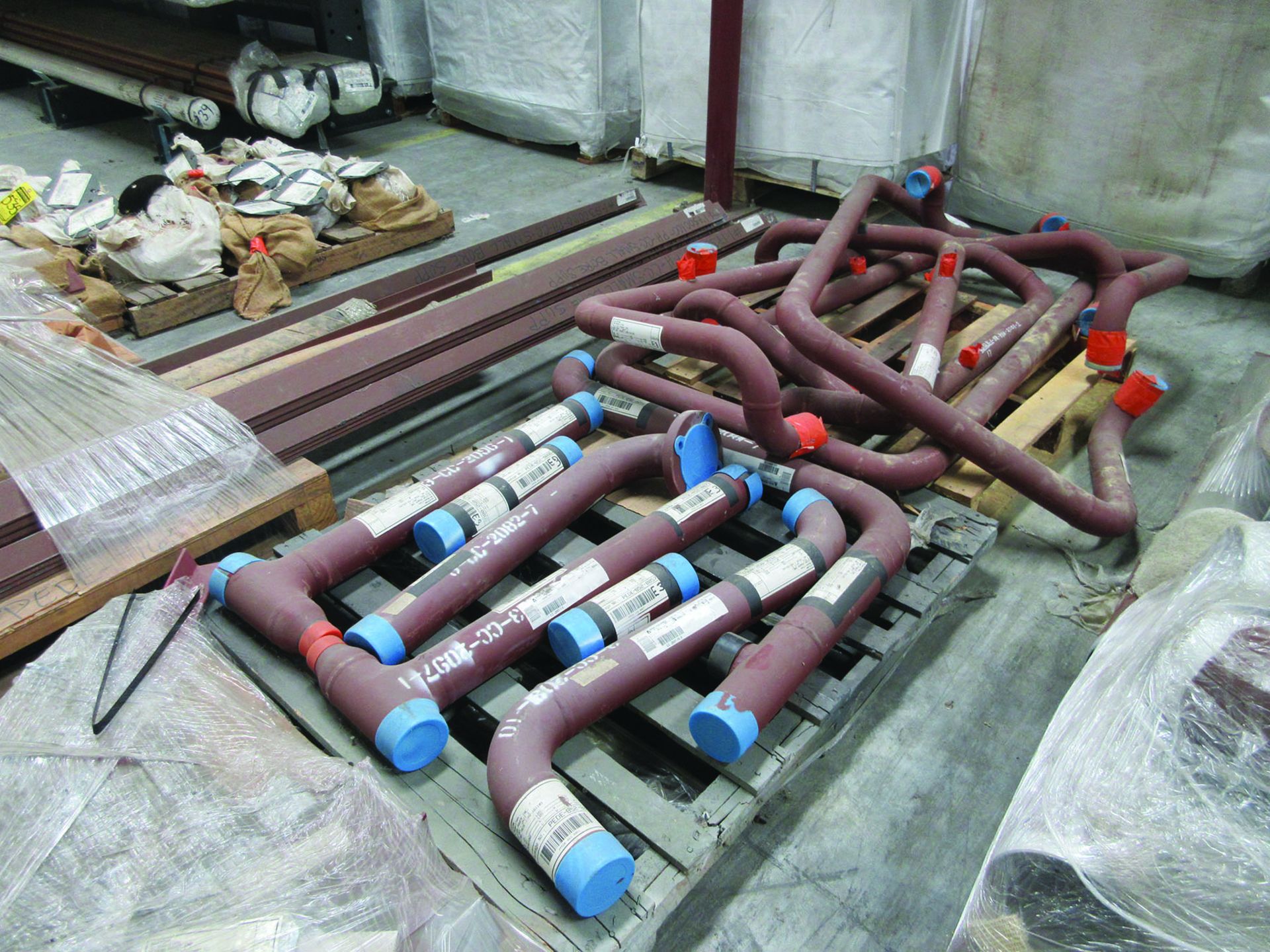 CANTILEVER RACK W/CONTENT: 120'' X 48'' X 202'', BUNDLES OF PIPE; 3/4'', 1'', 1 1/2'', 2'', MOST - Image 11 of 17
