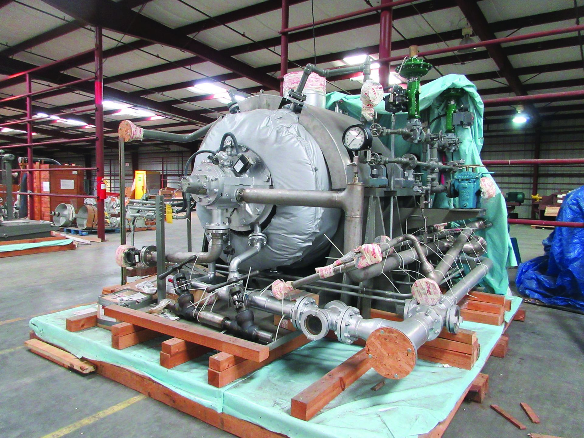 2008 FLOWSERVE BOILER FEED WATER PUMP, SIZE 80-CHTA-6, 5,500 RPM, CAP. 5,440 GPM, MAWT: 375° F, 11,