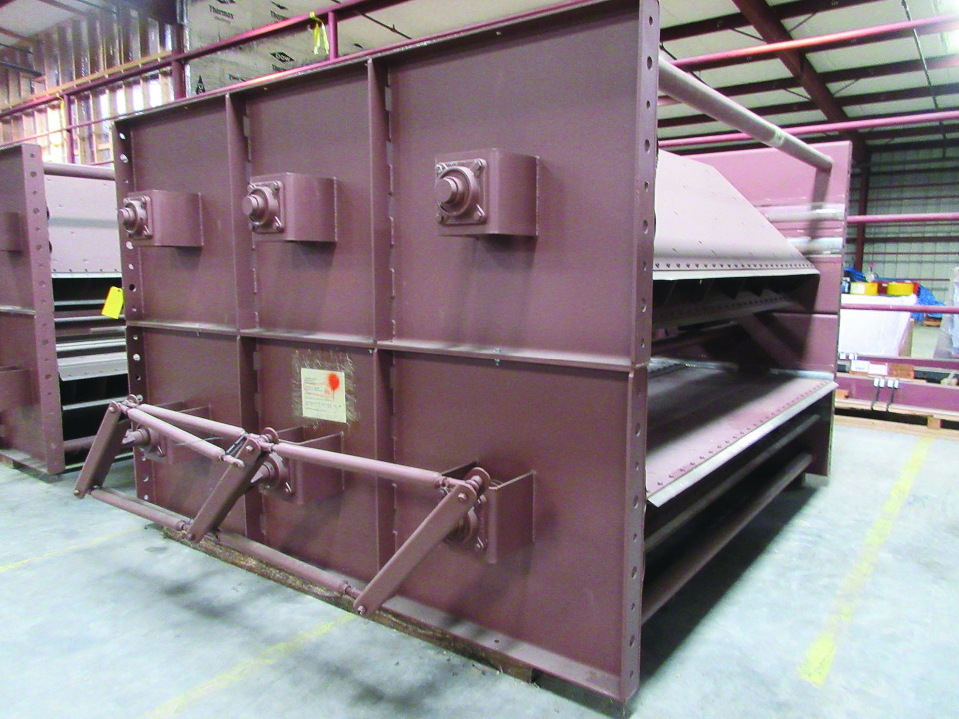 (4) DAMPERS, LARGEST WEIGHING 14,000 LB. EACH, 232'' X 120'' X 90'', SMALLER ONES 1,625 LB. - Image 5 of 5