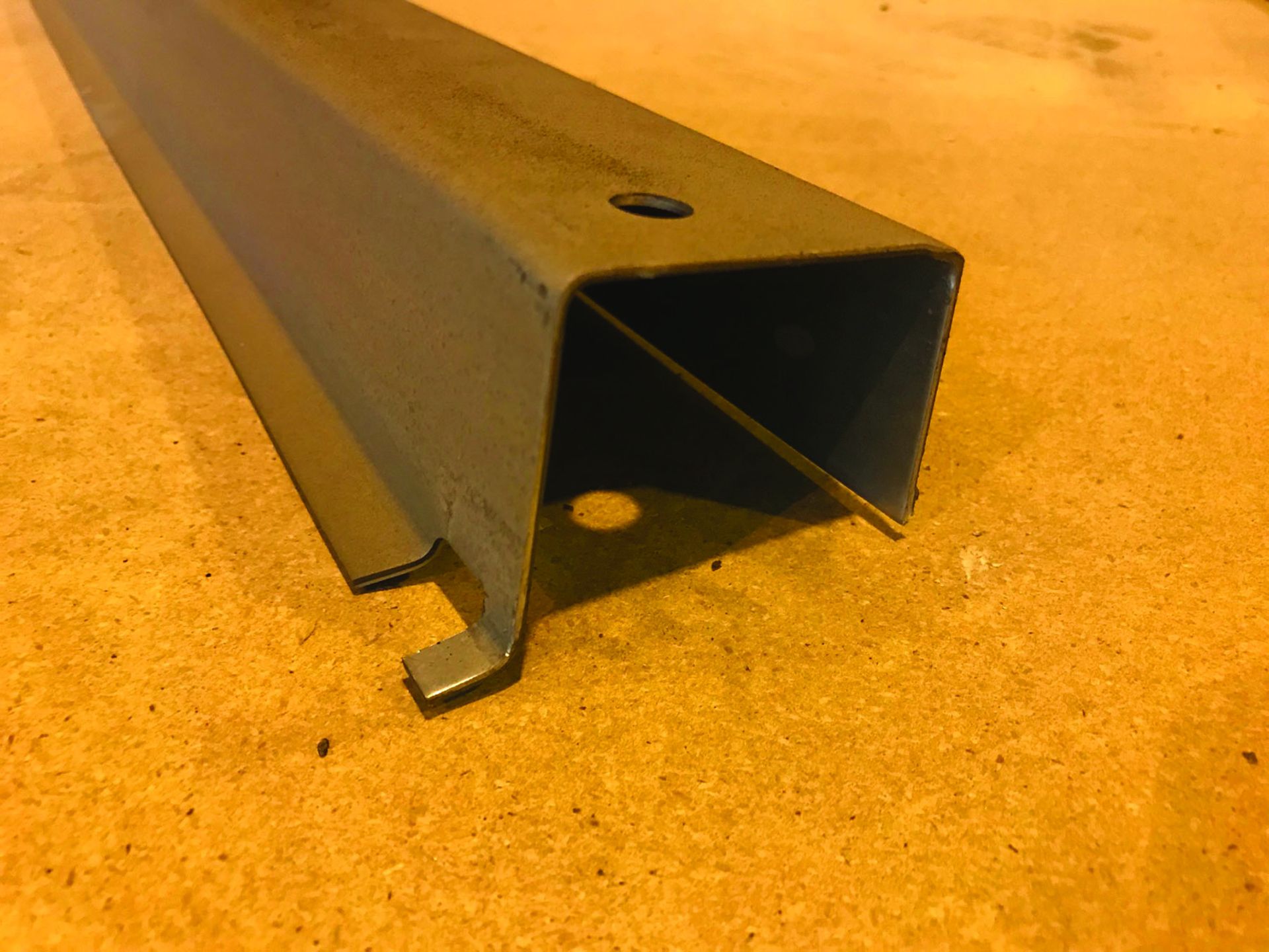 (506X) 42'' PALLET SUPPORTS ROLL-IN STYLE, GALVANIZED, 38-1/8'' - Image 3 of 4