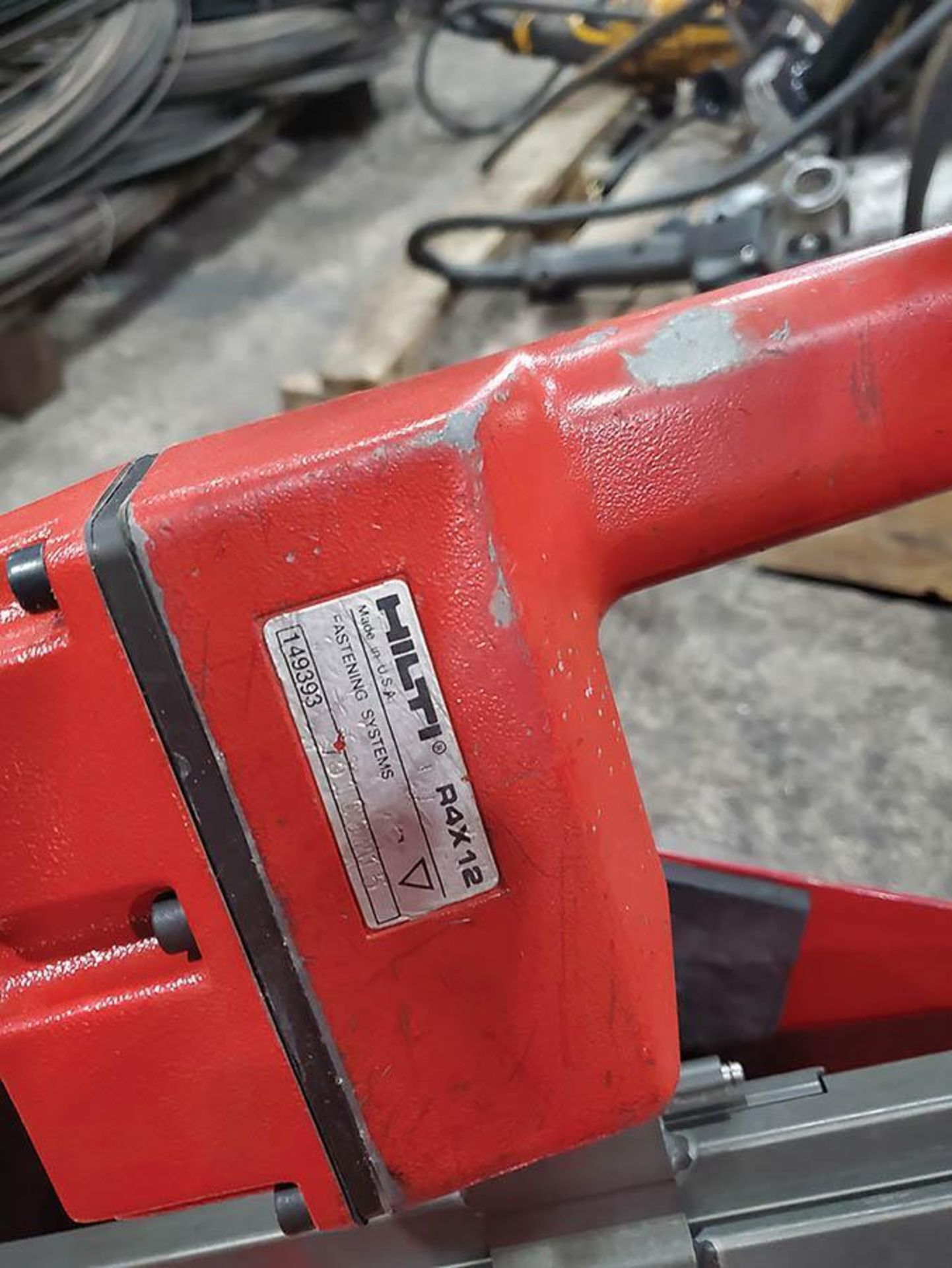 LOT ON PALLET, (2) HILTI R4X12 PNEUMATIC CONCRETE STEEL NAILERS - Image 6 of 6