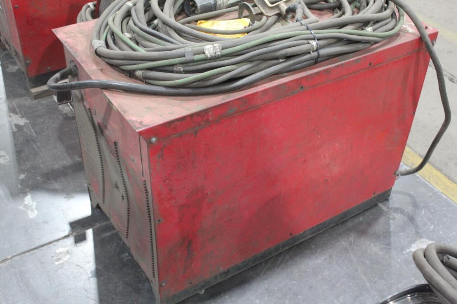 LINCOLN ELECTRIC IDEALARC DC-600 WELDER SN.AC819956 230-460V WITH LN-10 WIRE FEED 115V - Image 3 of 7