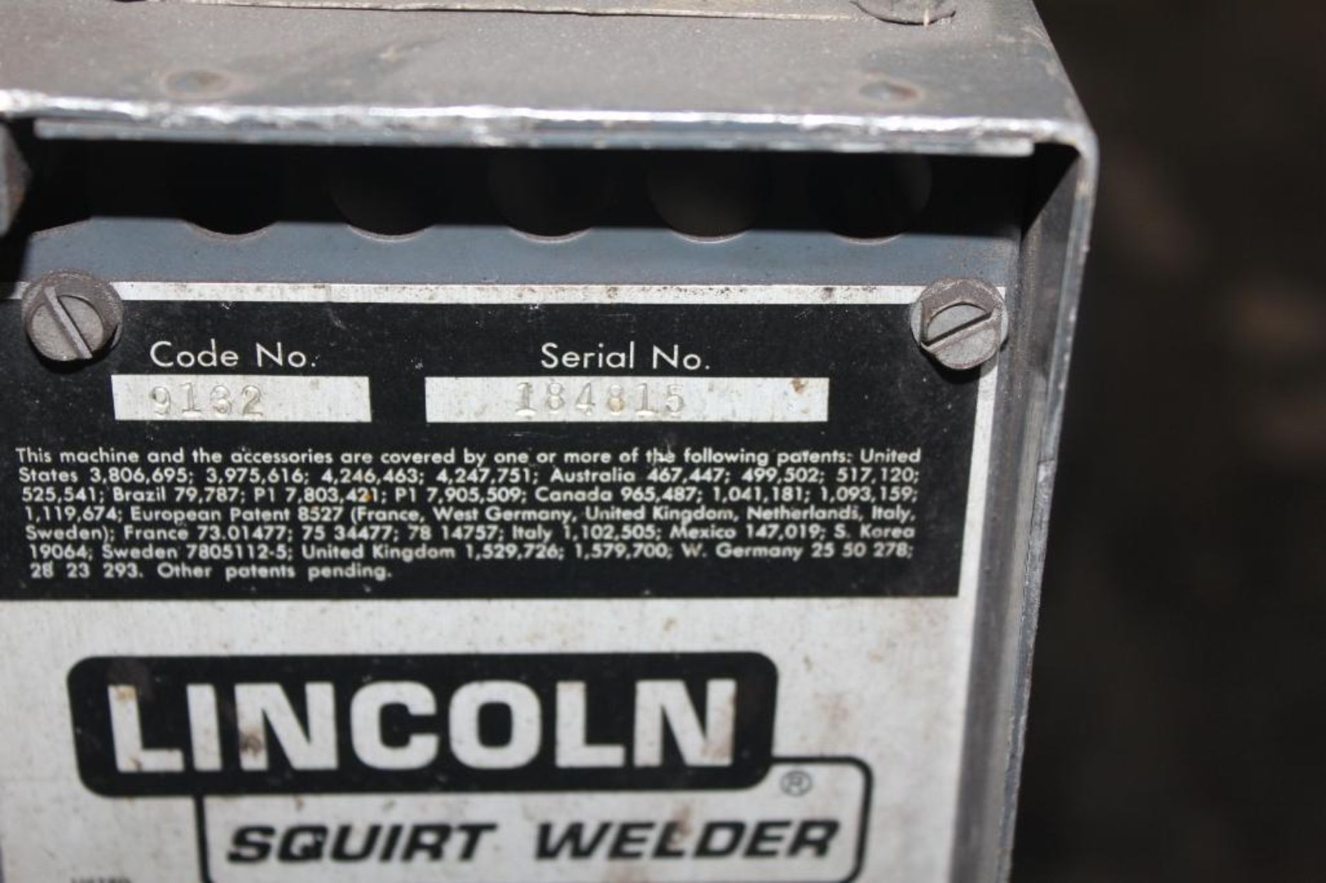 LINCOLN ELECTRIC IDEALARC DC-600 WELDER SN.AC292177 230-460V WITH LN-8 WIRE FEED SN.184815 115V - Image 7 of 10