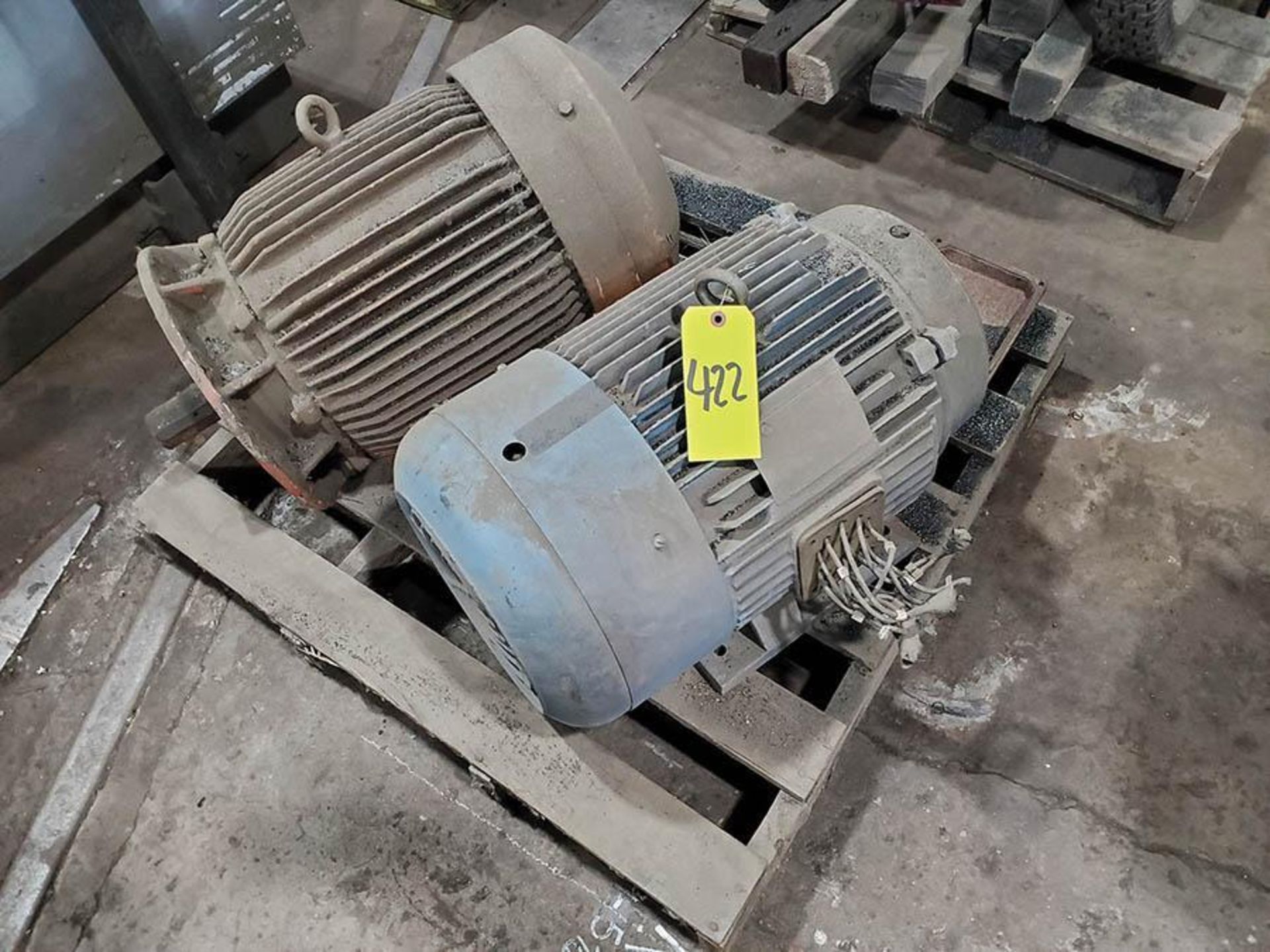 PALLET OF ELECTRIC MOTORS