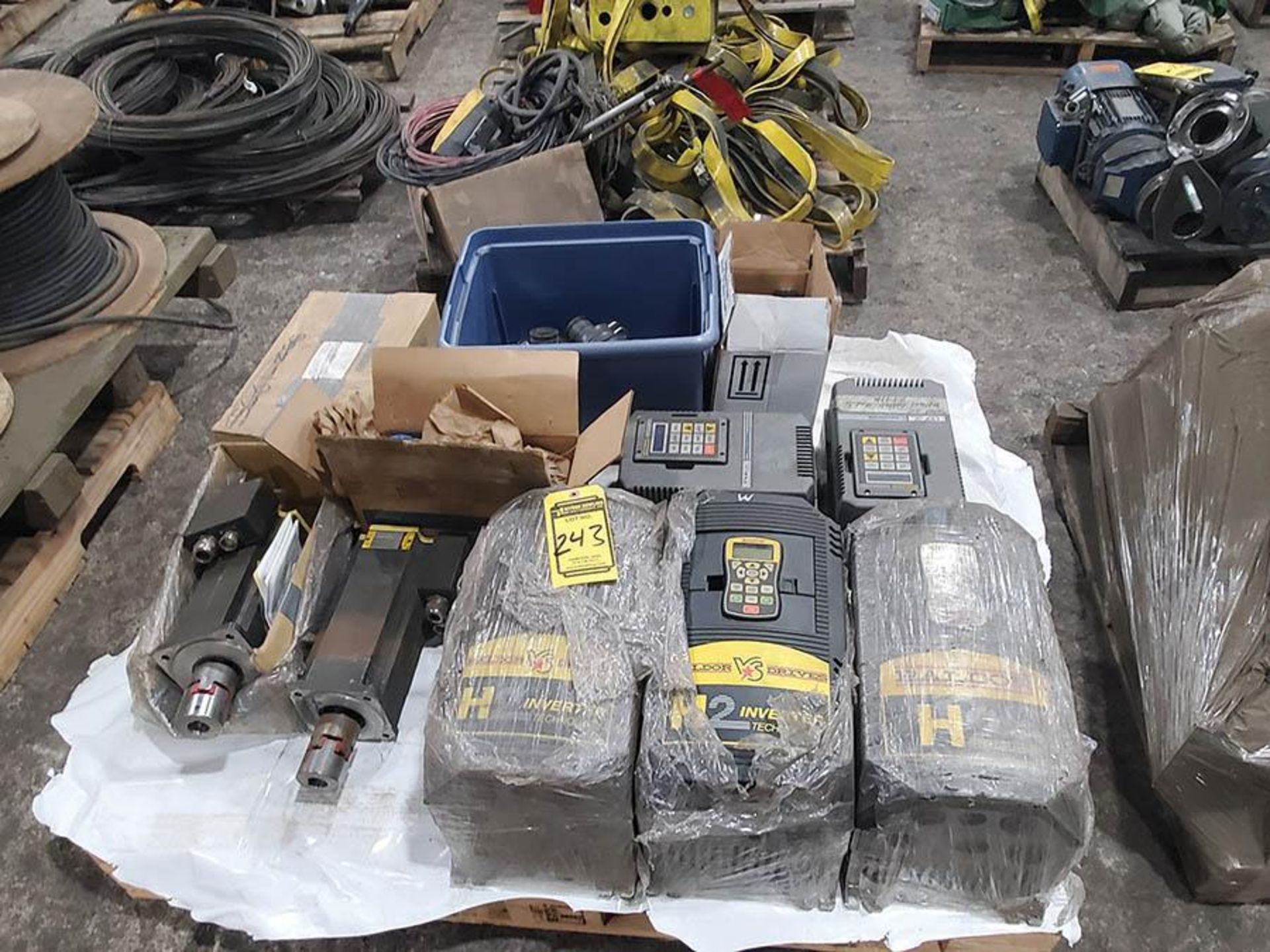 LOT ON PALLET - MOTOR CONTROLLERS AND ACTUATORS