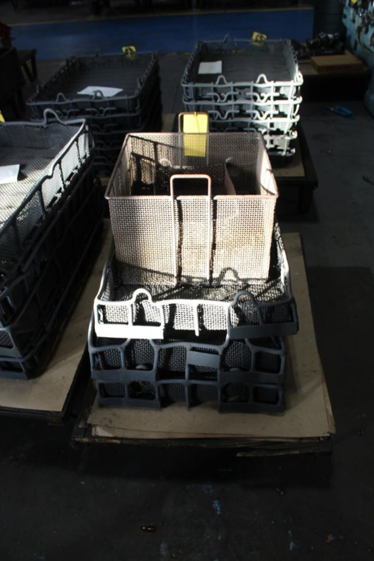 LOT: (5) ALLOY HEAT TREAT BASKETS