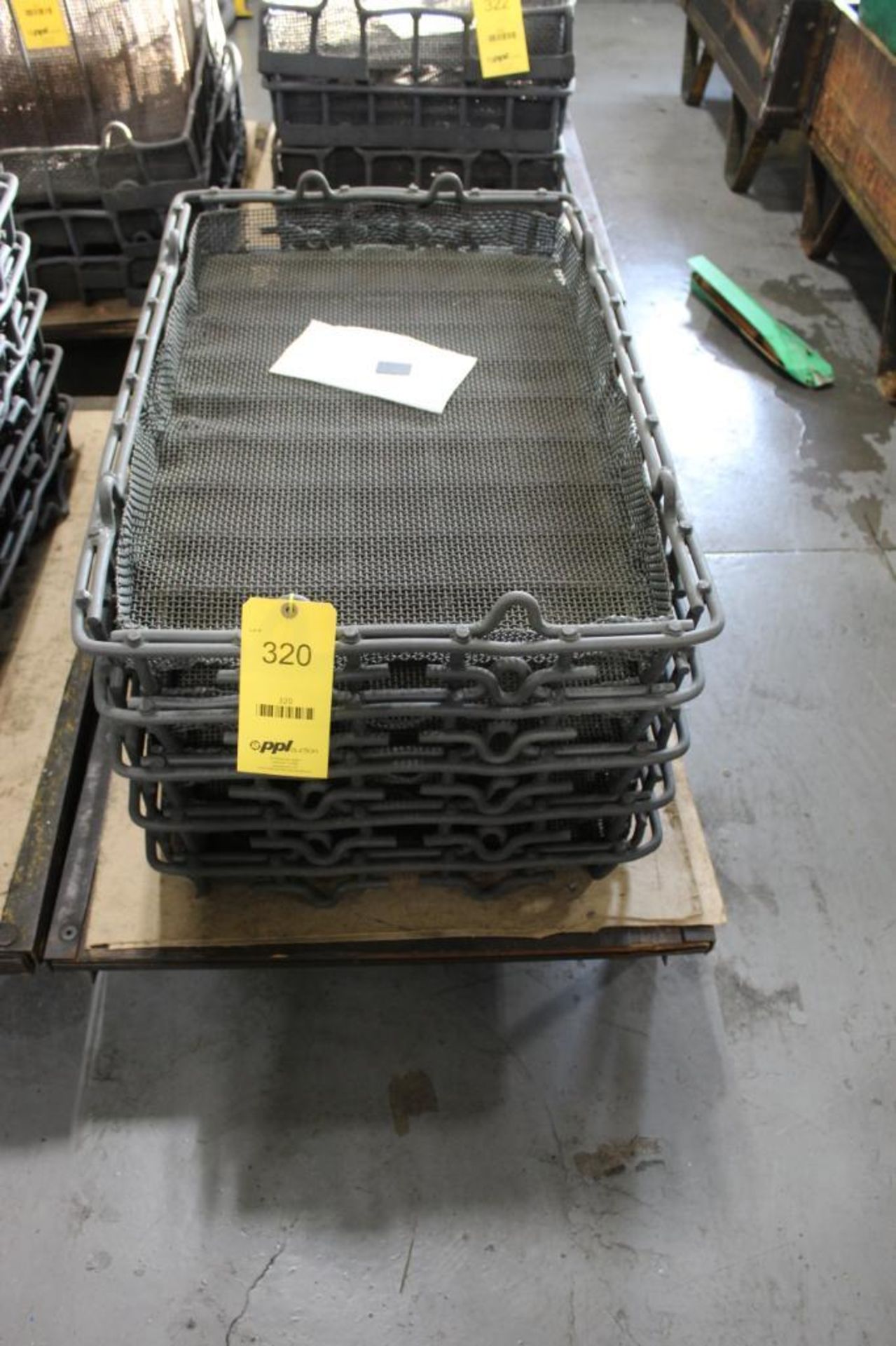 LOT: (5) 21 IN. X 32 IN. ALLOY HEAT TREAT BASKETS