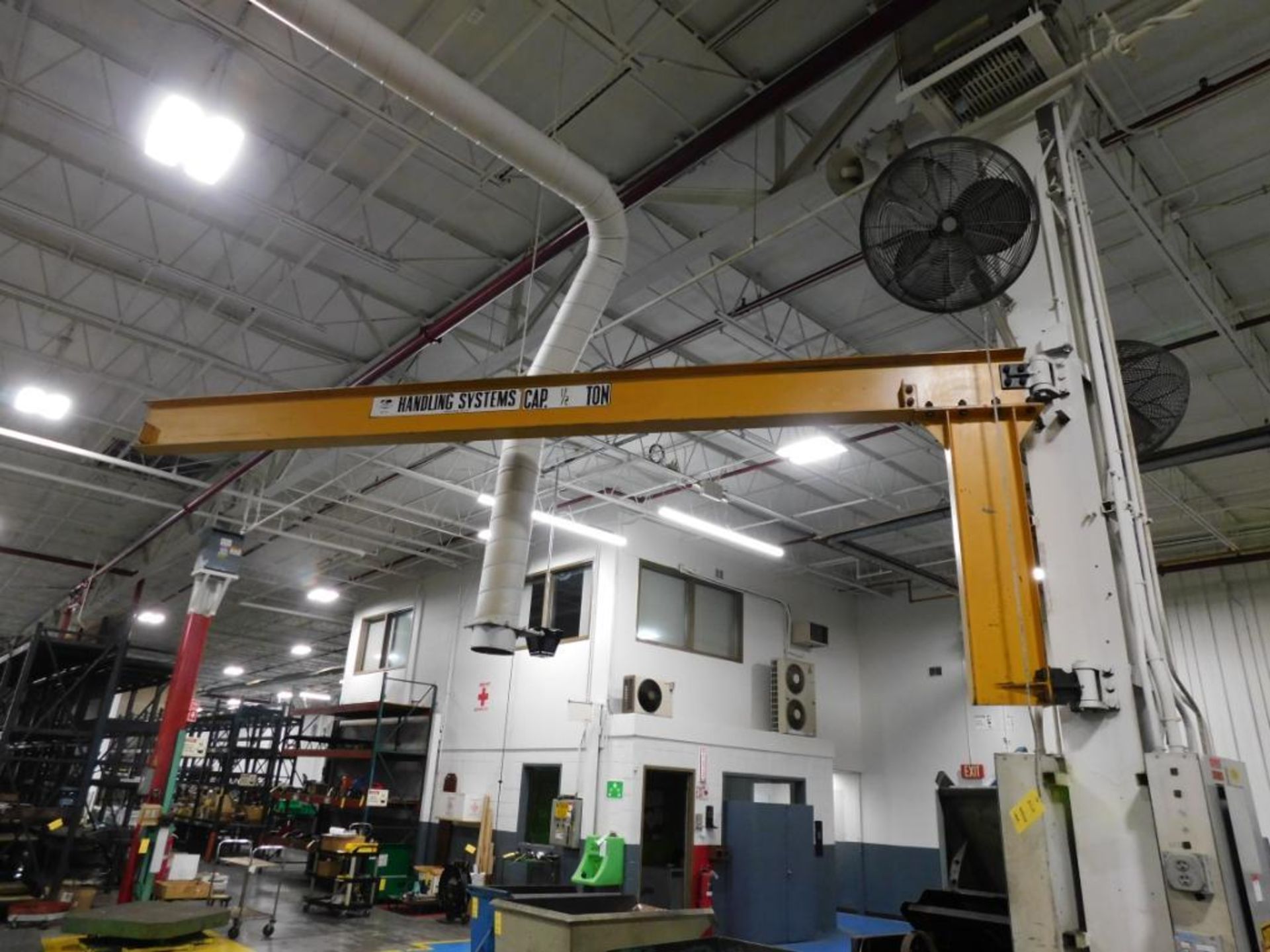 1/2 TON WALL MOUNTED JIB CRANE