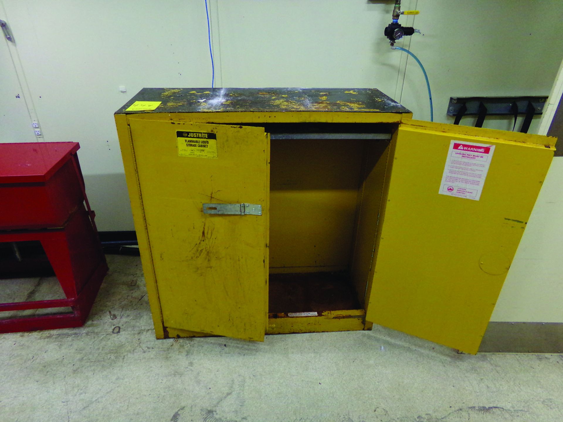 JUST RITE 30-GAL. CAPACITY FLAMMABLE CABINET, S/N 25300 - Image 2 of 2