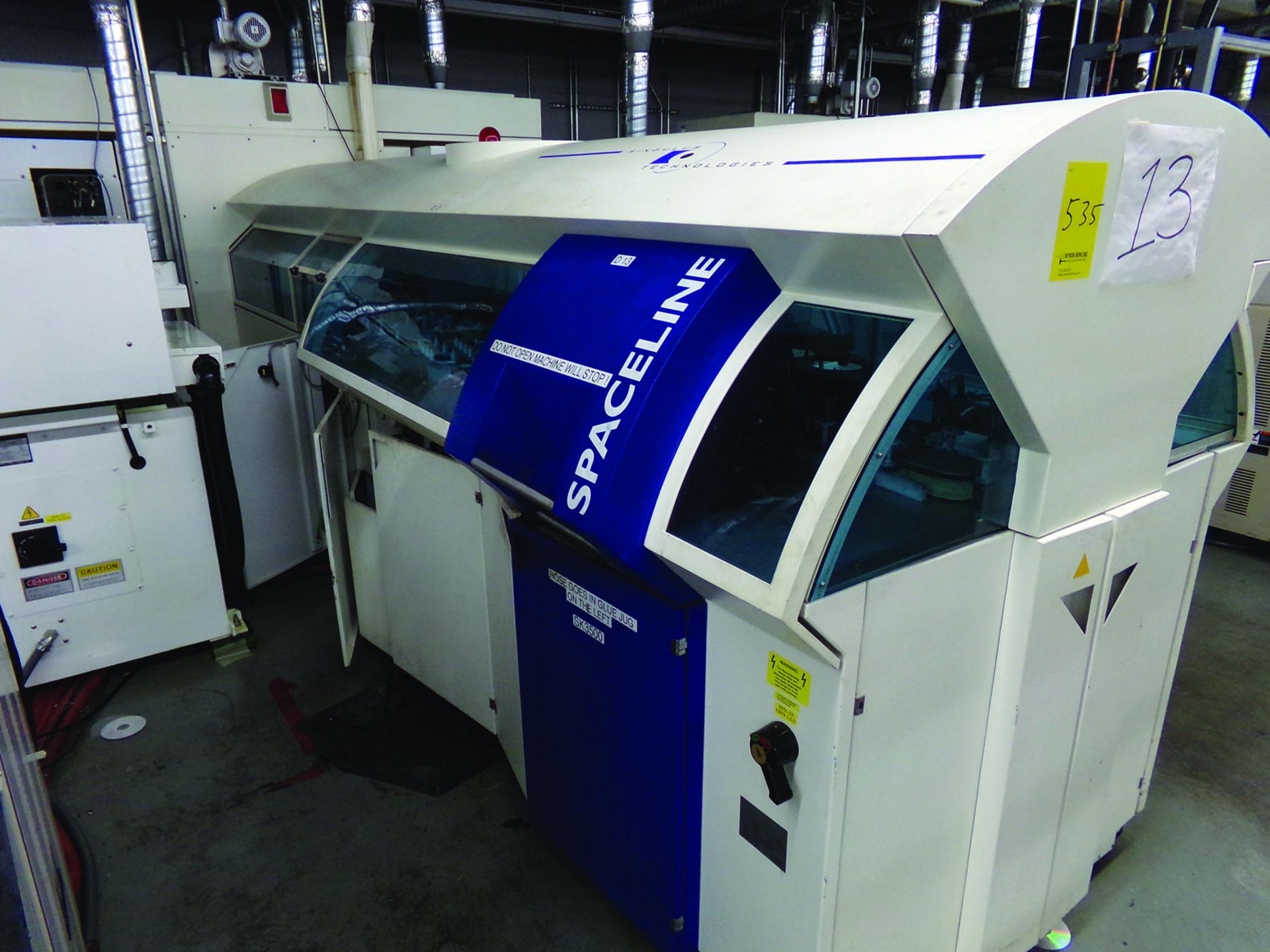 2002 SINGULUS FINISHING SYSTEM, 400 V., 3-PHASE, W/REGRIND SYSTEM - Image 2 of 4