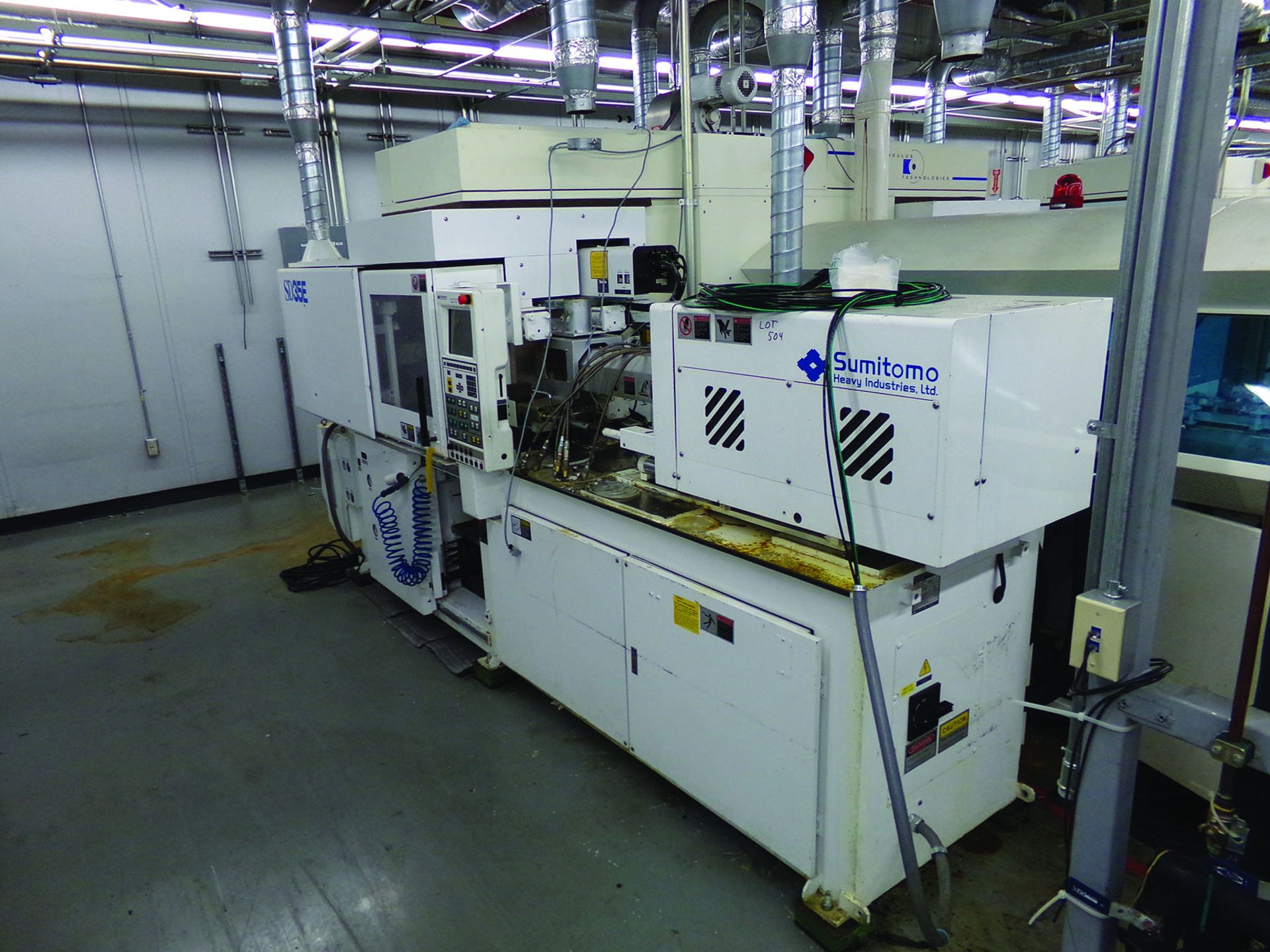 2002 SUMITOMO SD35E MOLDING MACHINE, 200 V., 3-PHASE, MOWE 0494 - Image 2 of 2